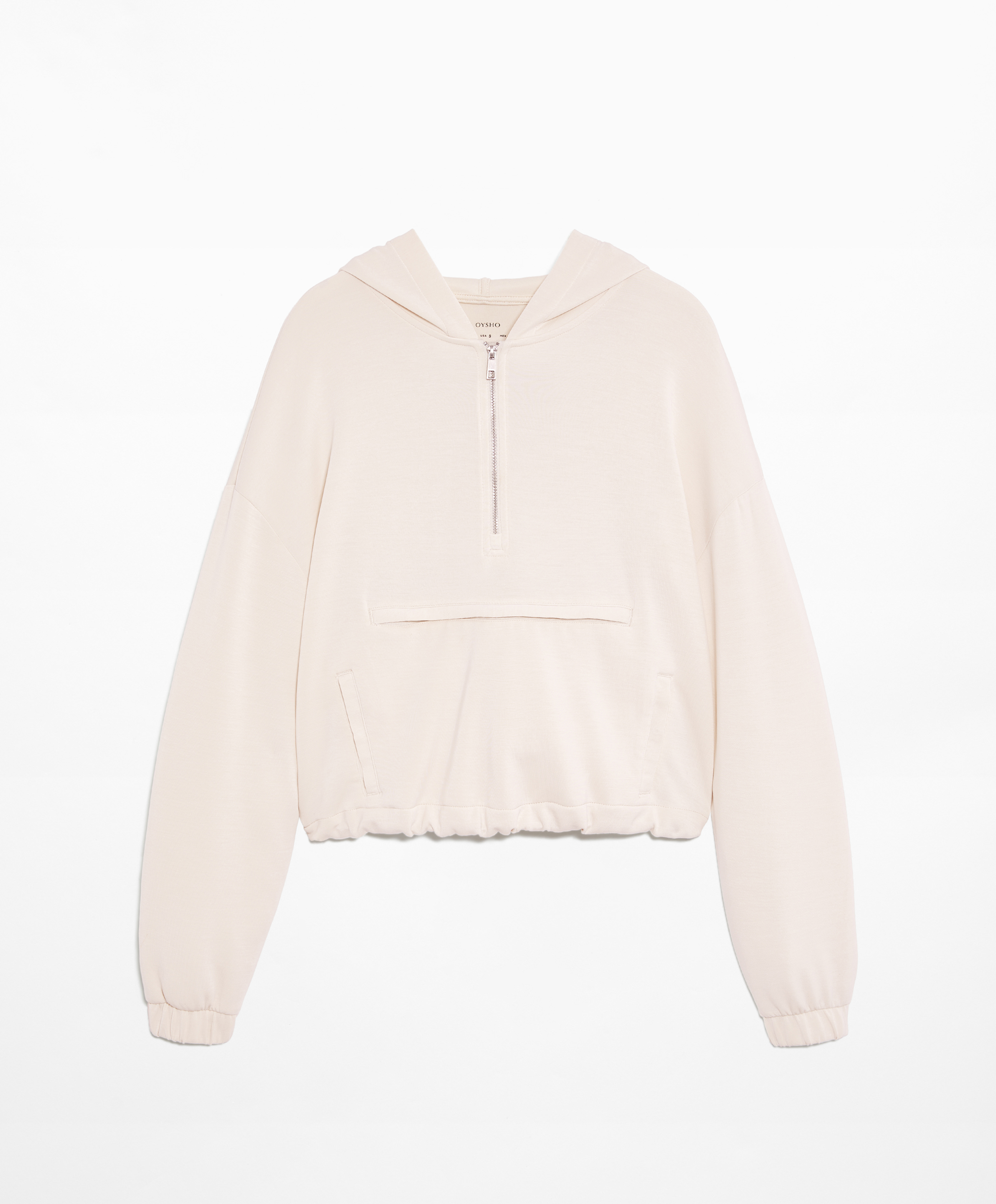 Pocket sweatshirt with modal