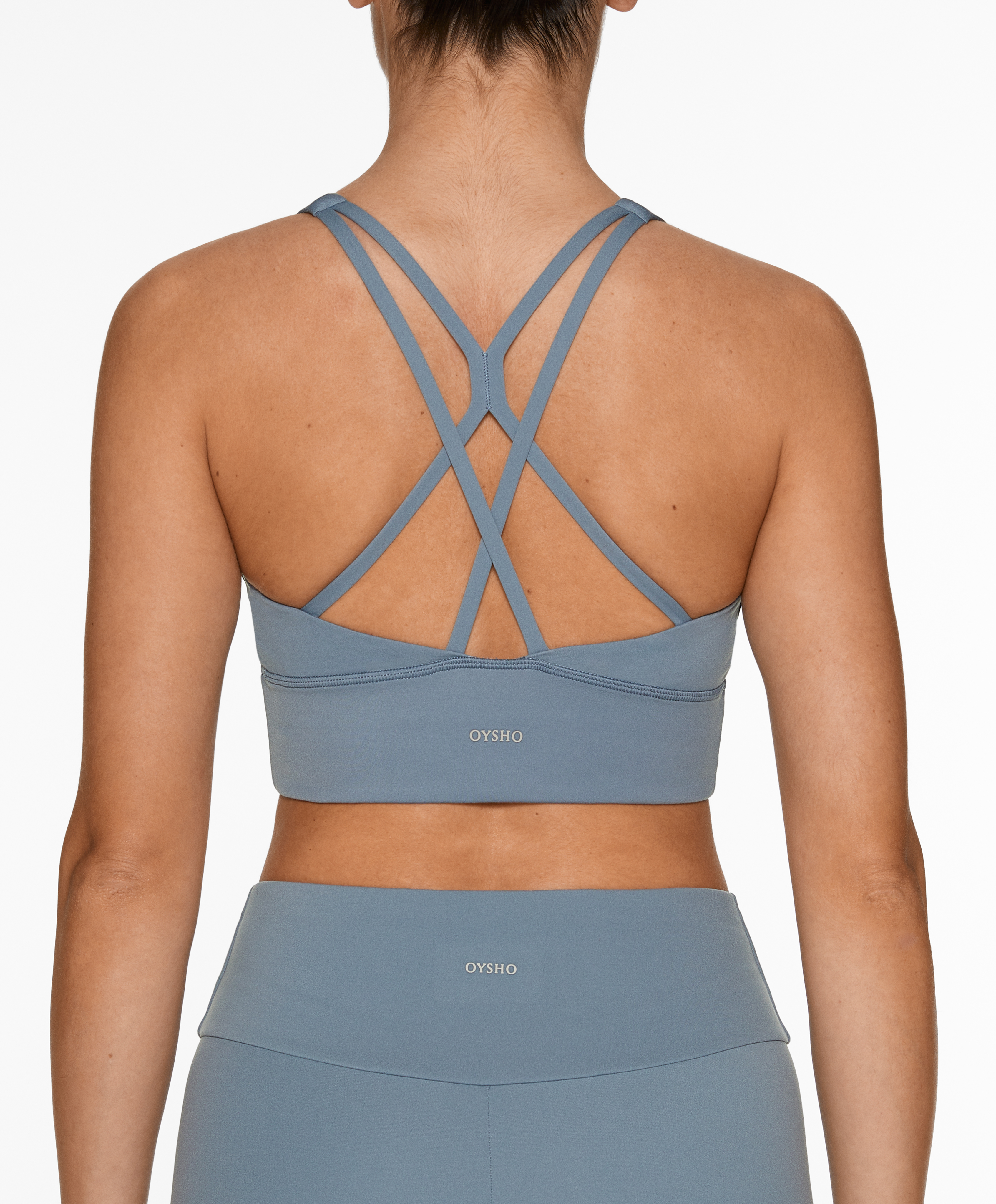 Medium-support comfortlux sports bra with cups