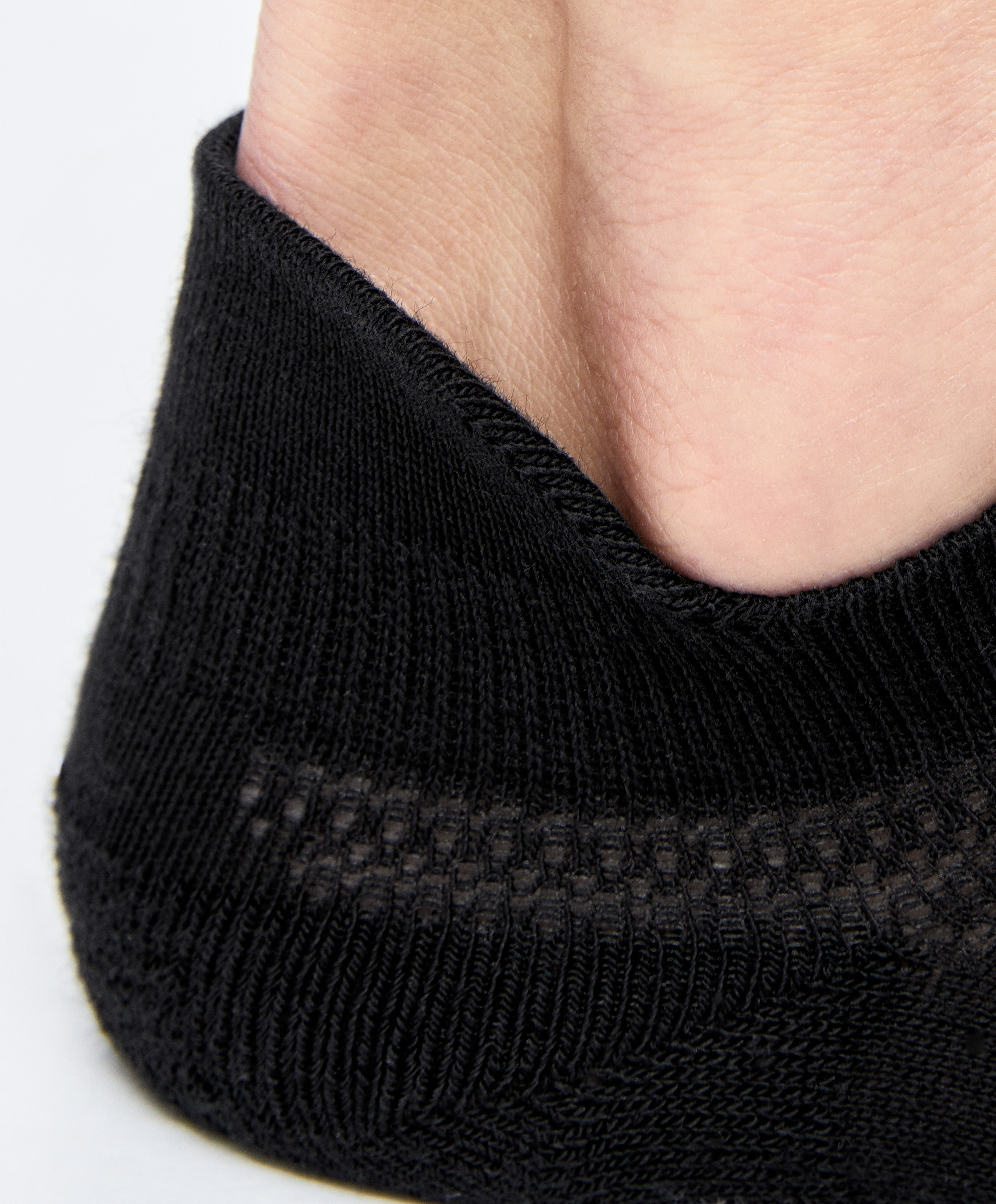 3 pairs of tab cotton blend sports sneaker socks