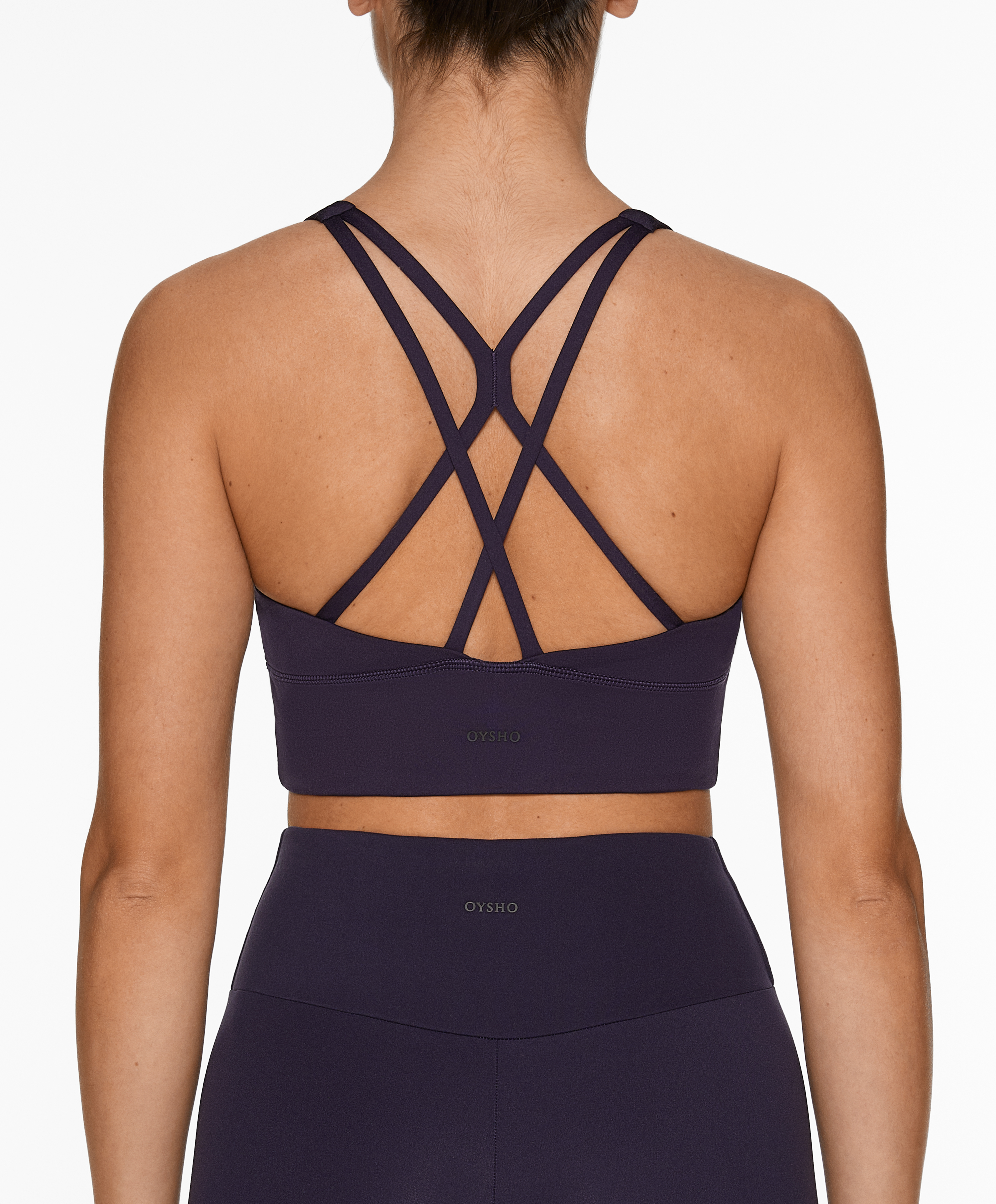 Medium-support comfortlux sports bra with cups