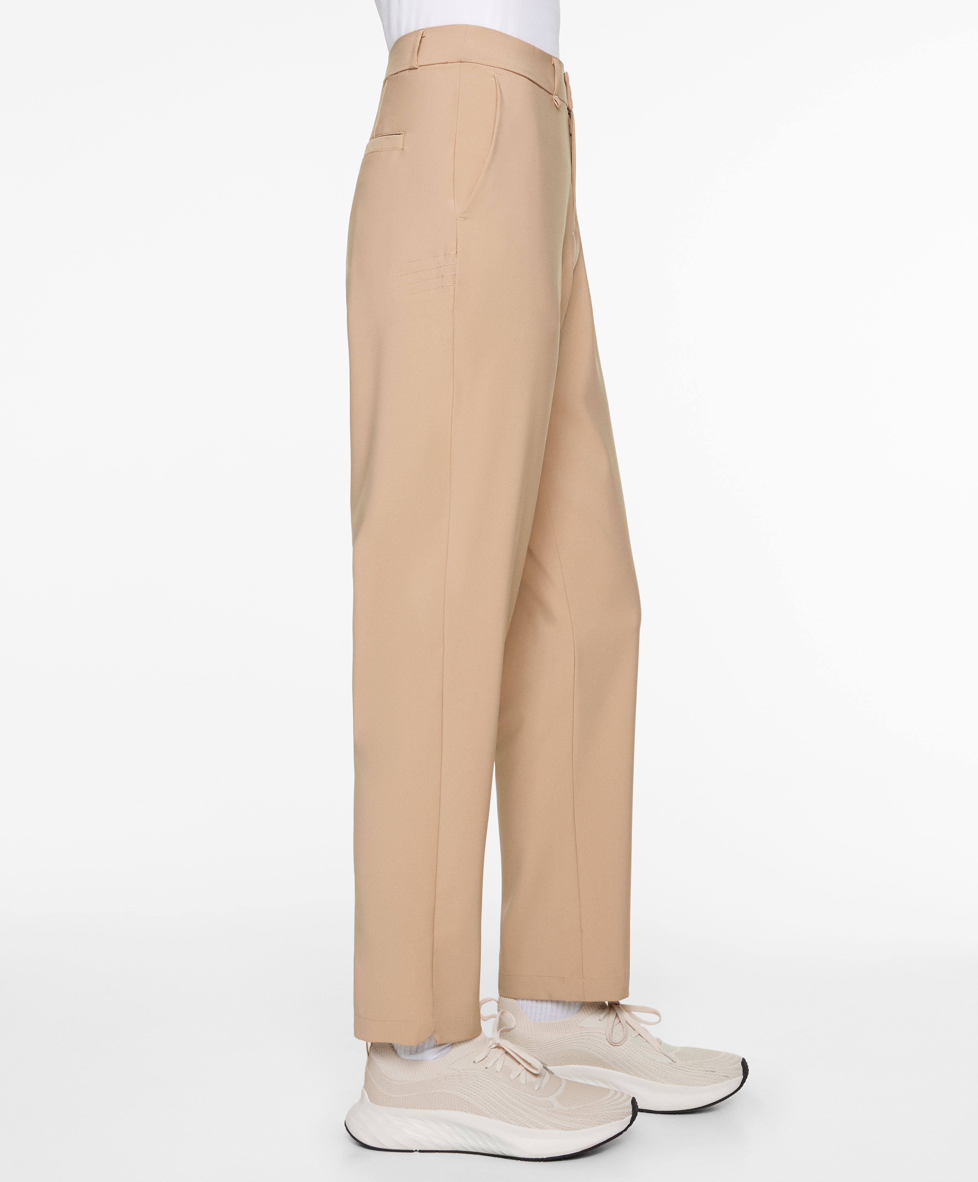 Straight-leg technical trousers