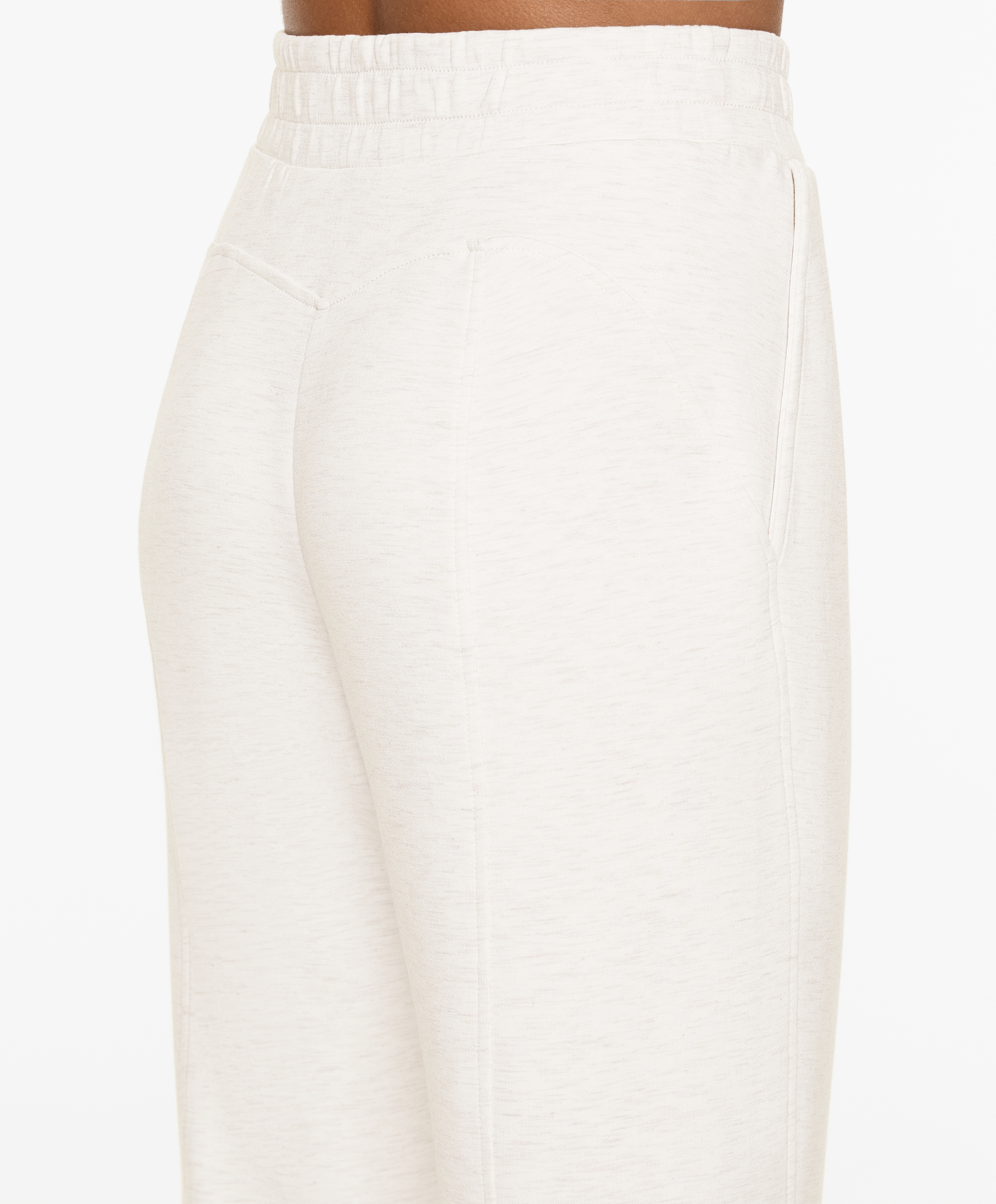 Flare trousers with modal