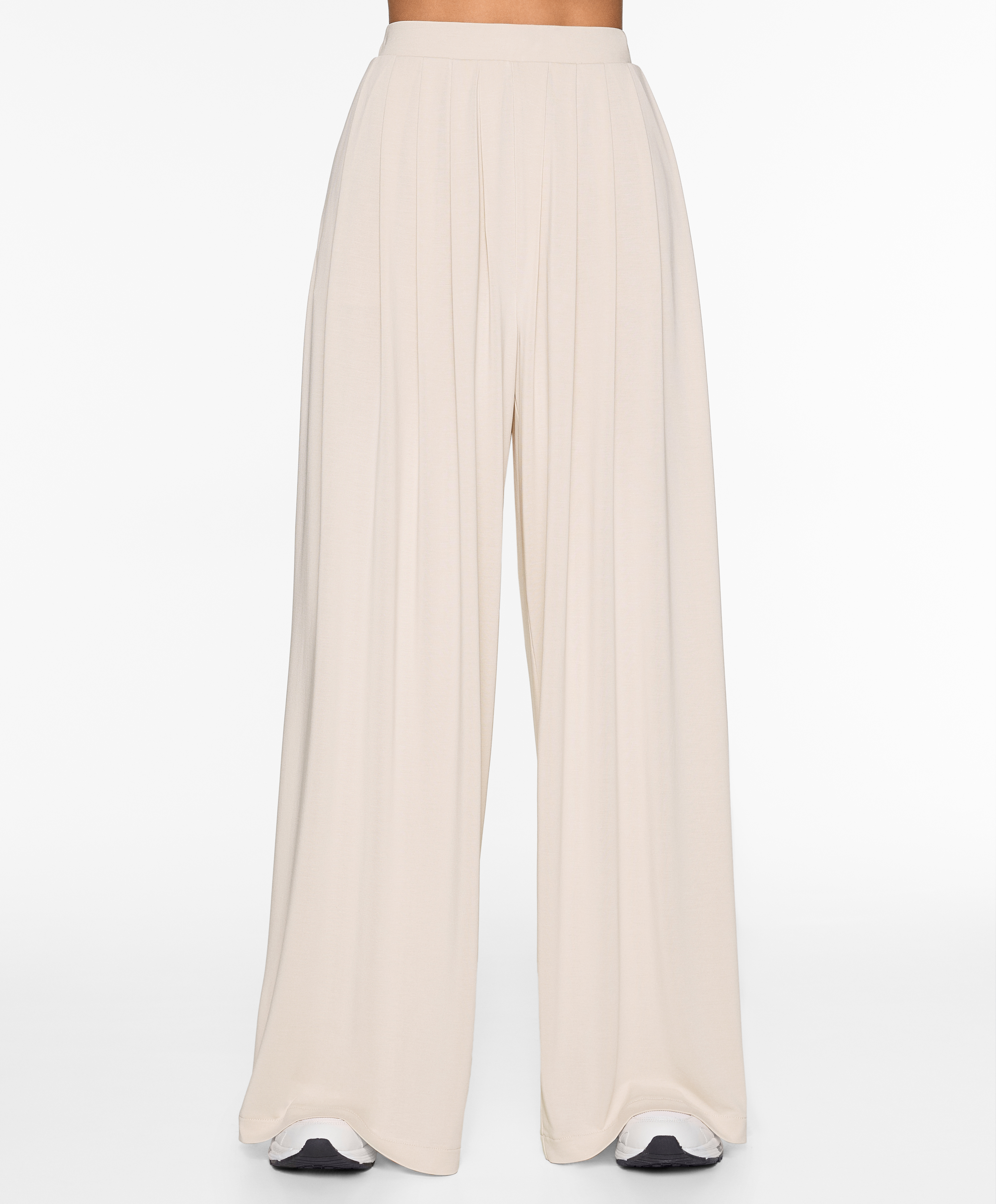 Extra-wide modal blend joggers