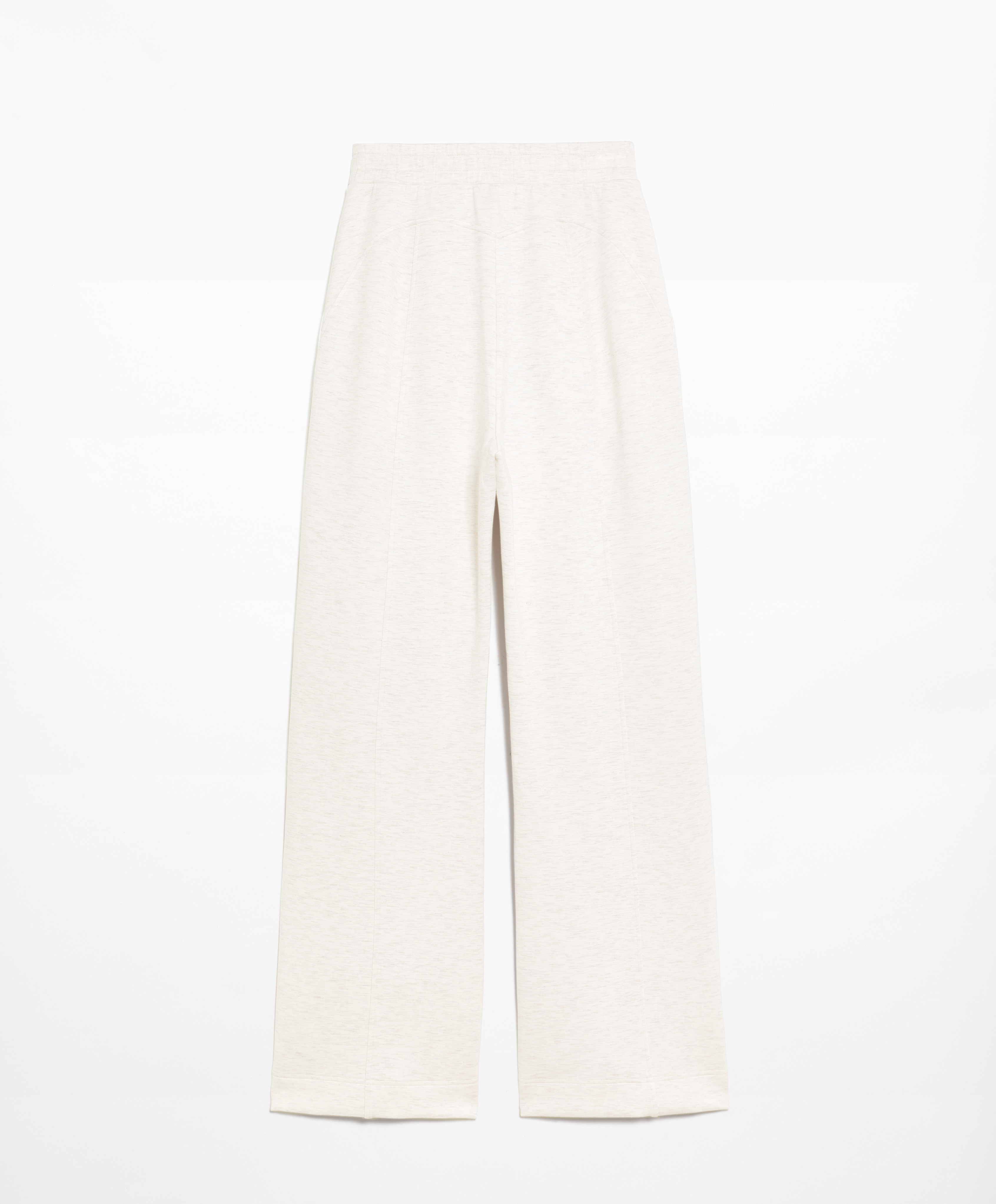 Flare trousers with modal