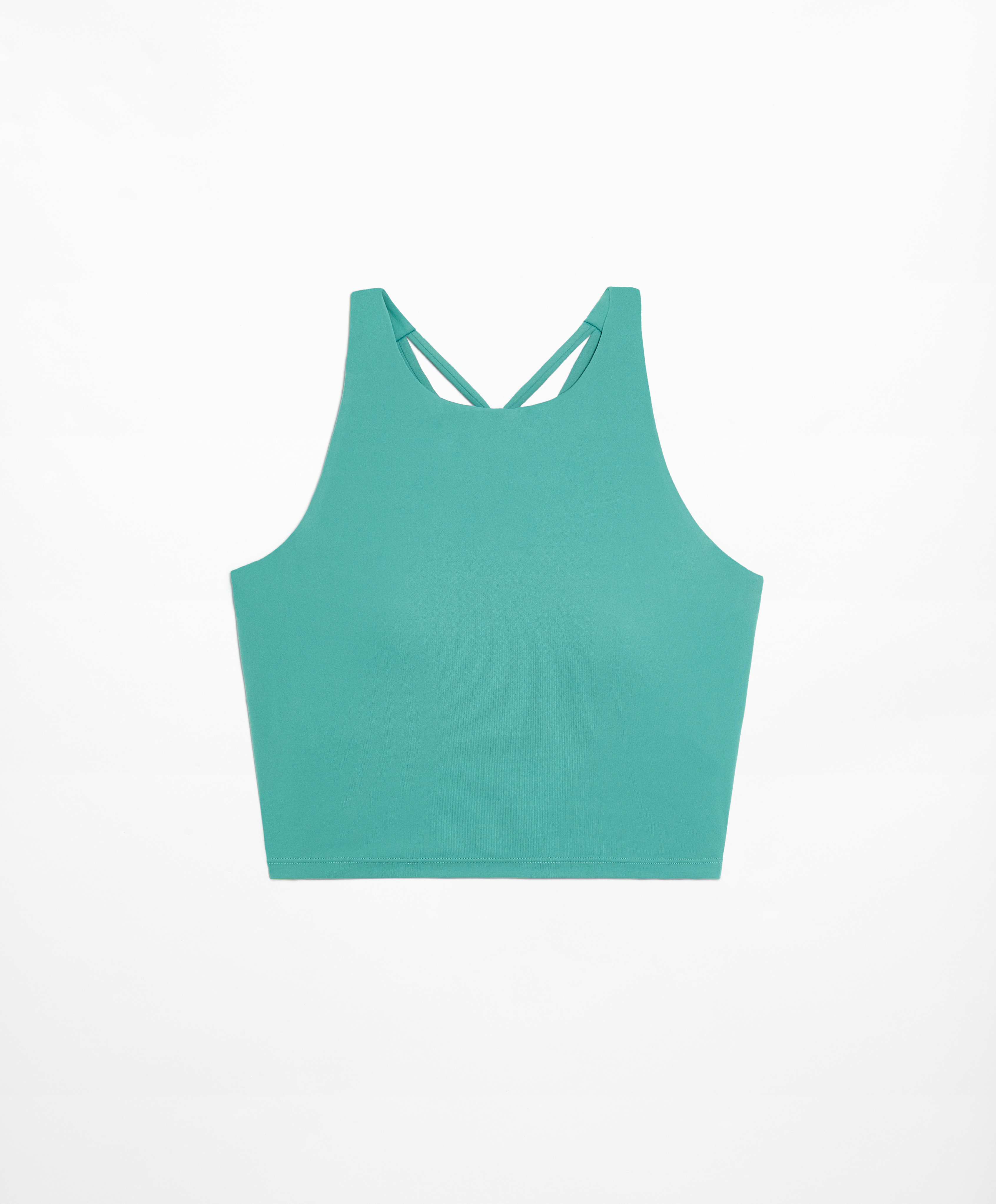 Comfortlux strap tank top with cups