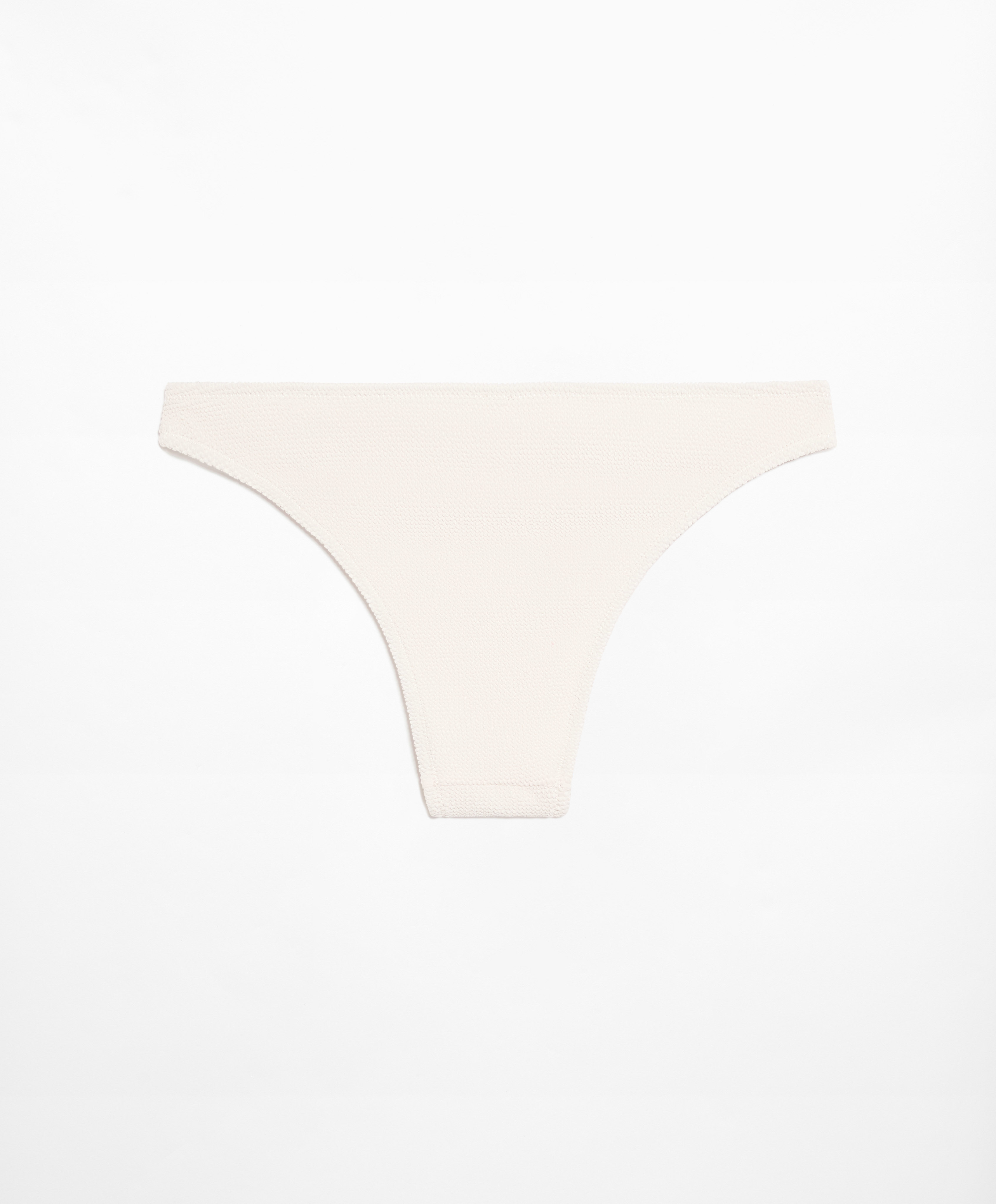 Medium-coverage crinkle bikini briefs