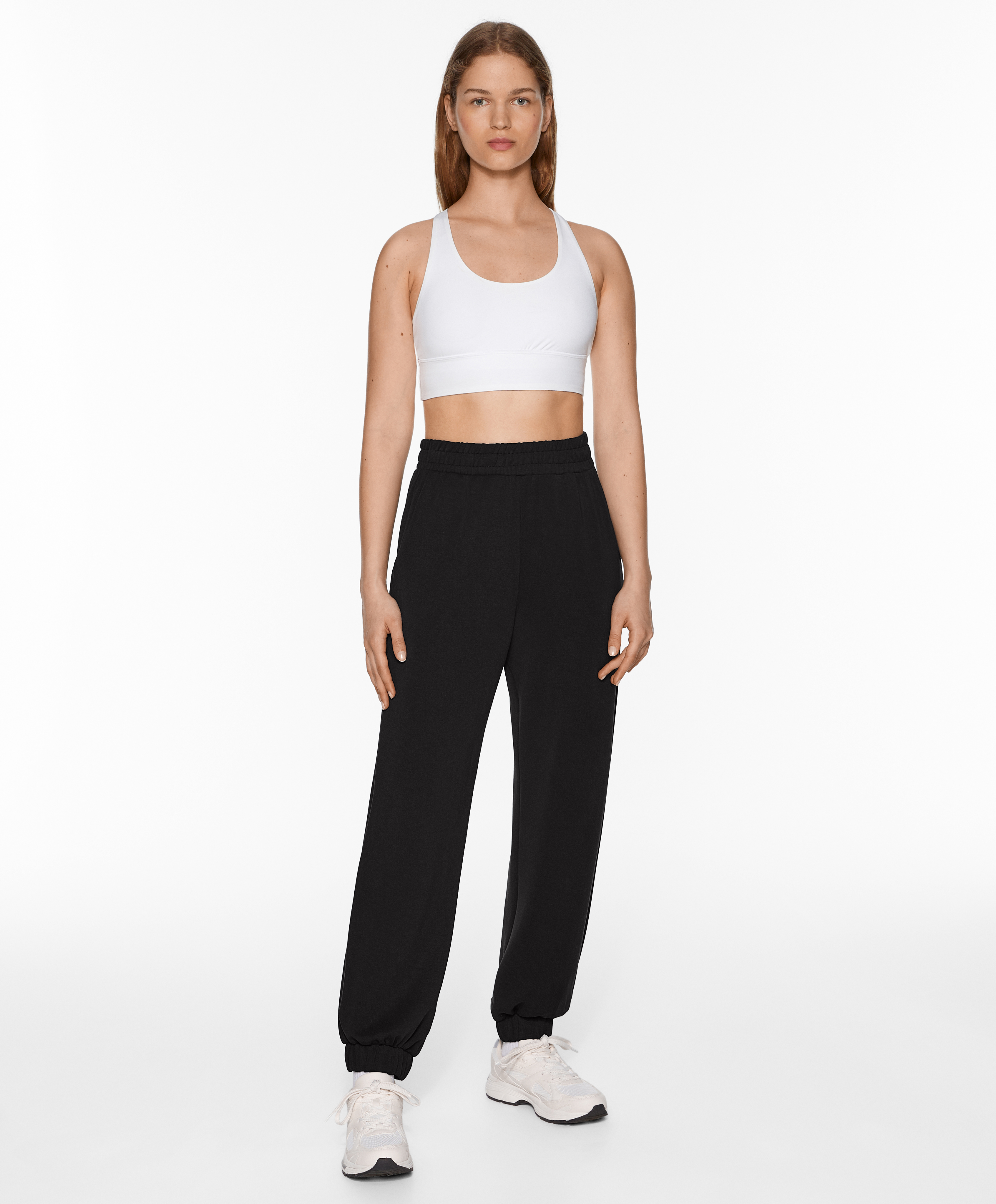 Wide modal joggers