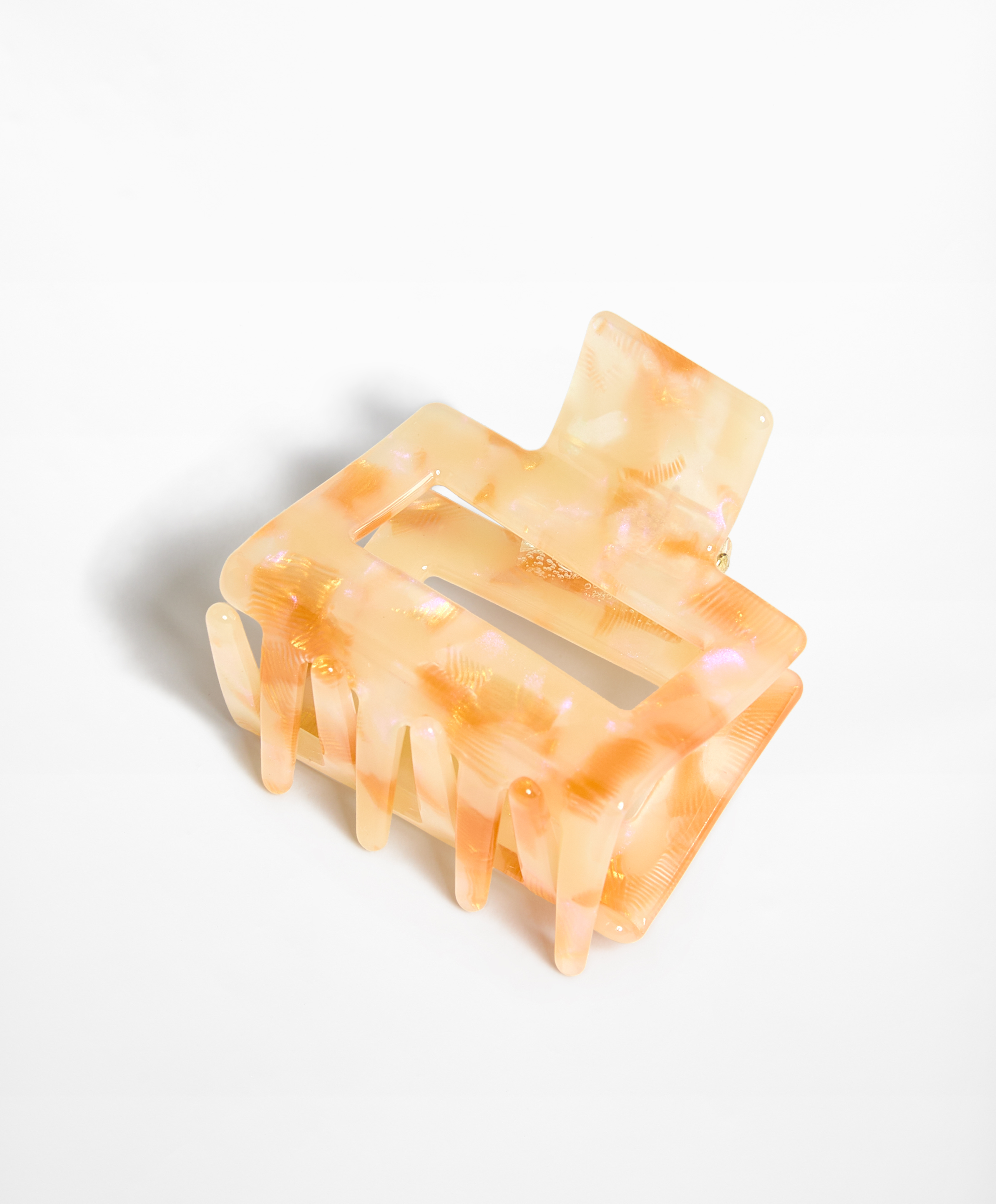 Square hair clip