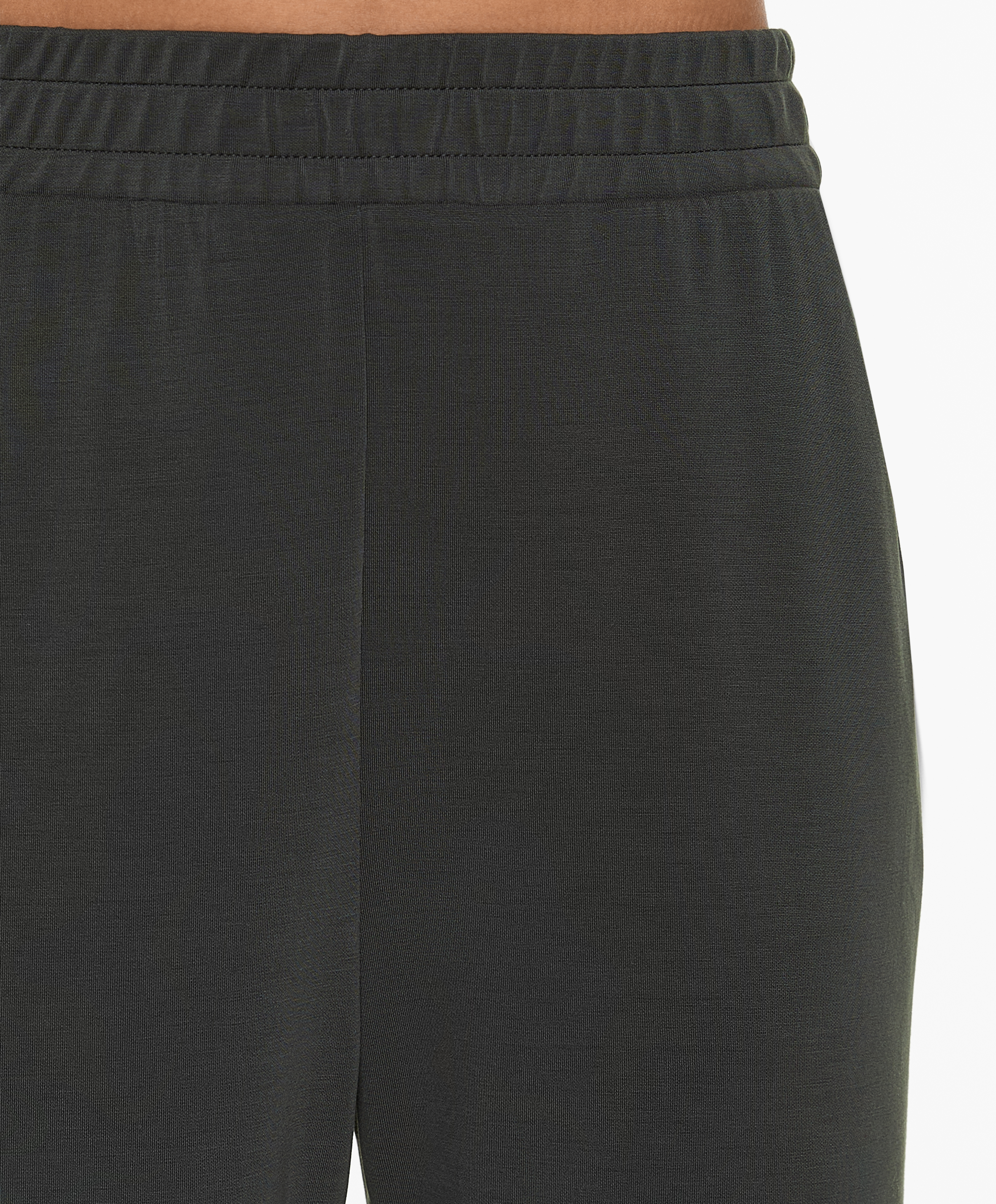 Flare trousers with modal