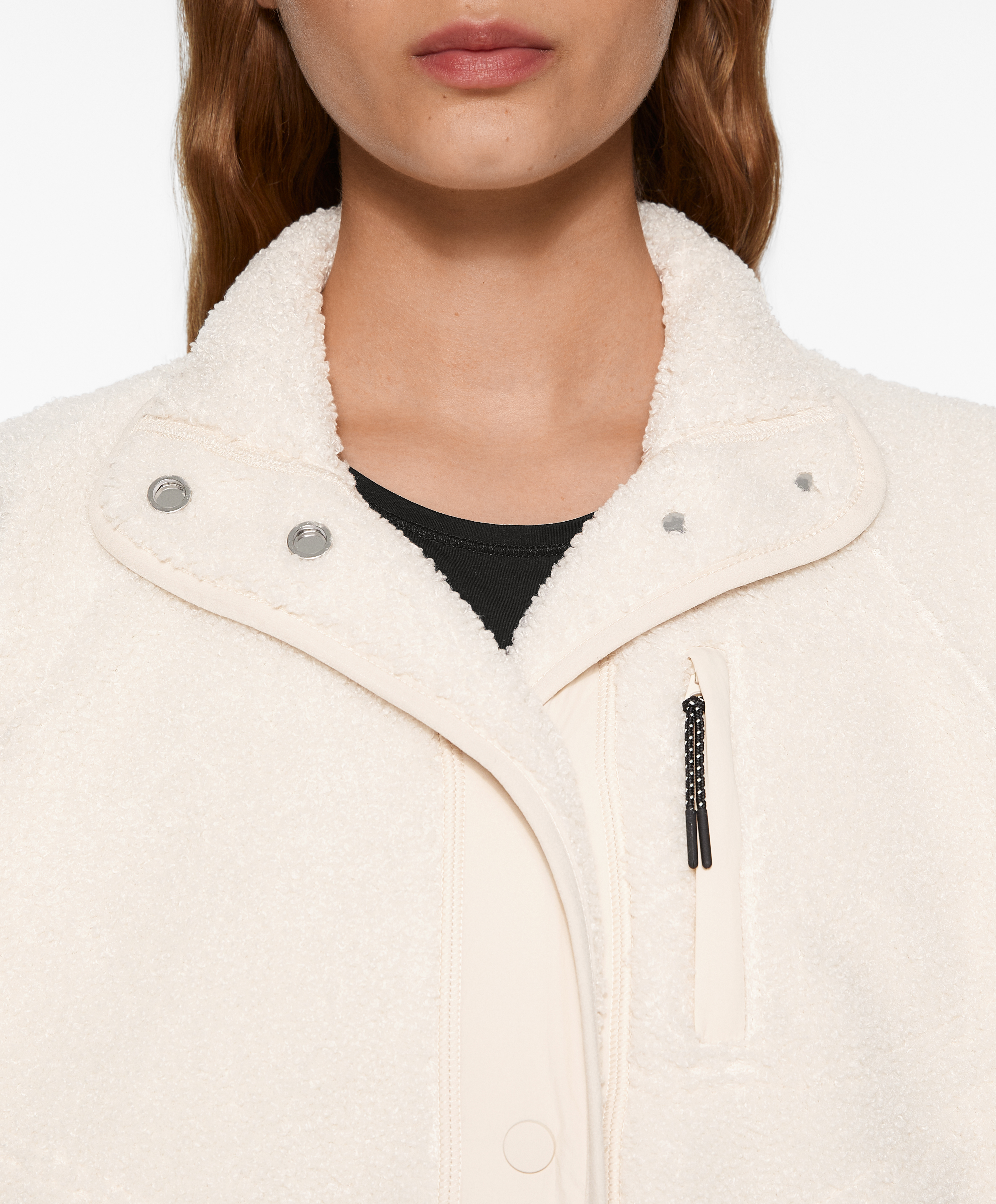 Faux-shearling jacket