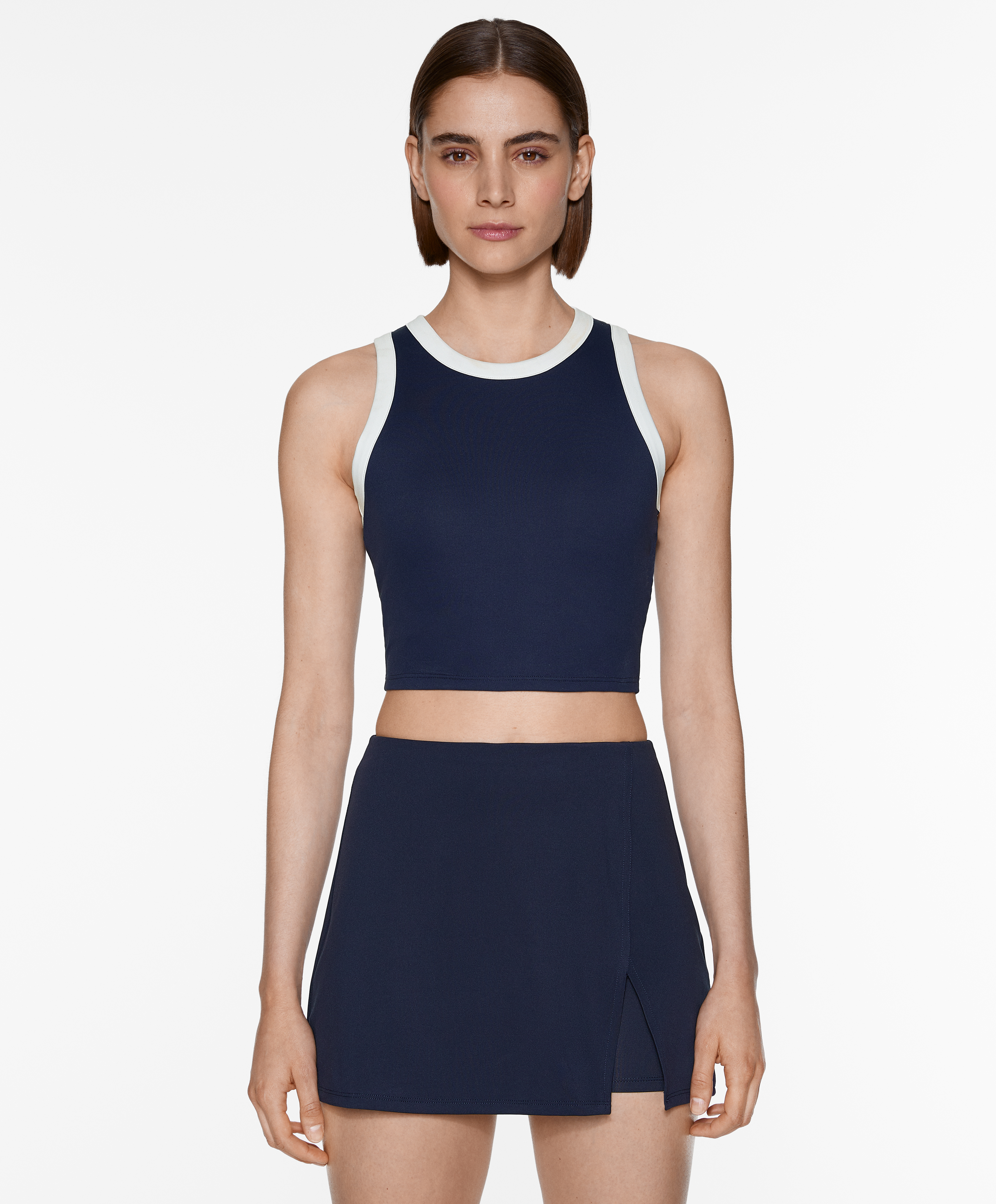 Open back comfortlux tank top