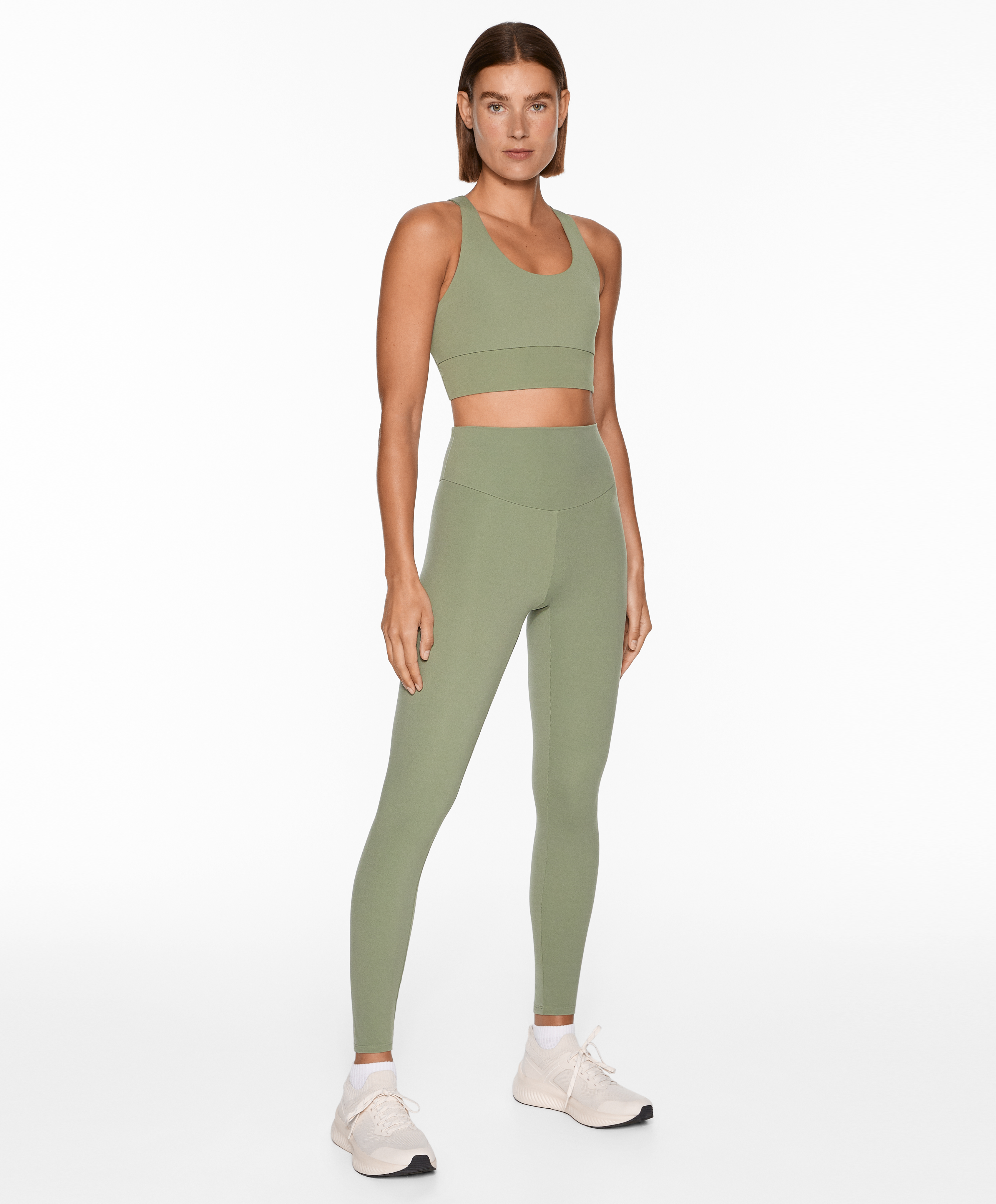 Comfortlux high-rise ankle-length leggings