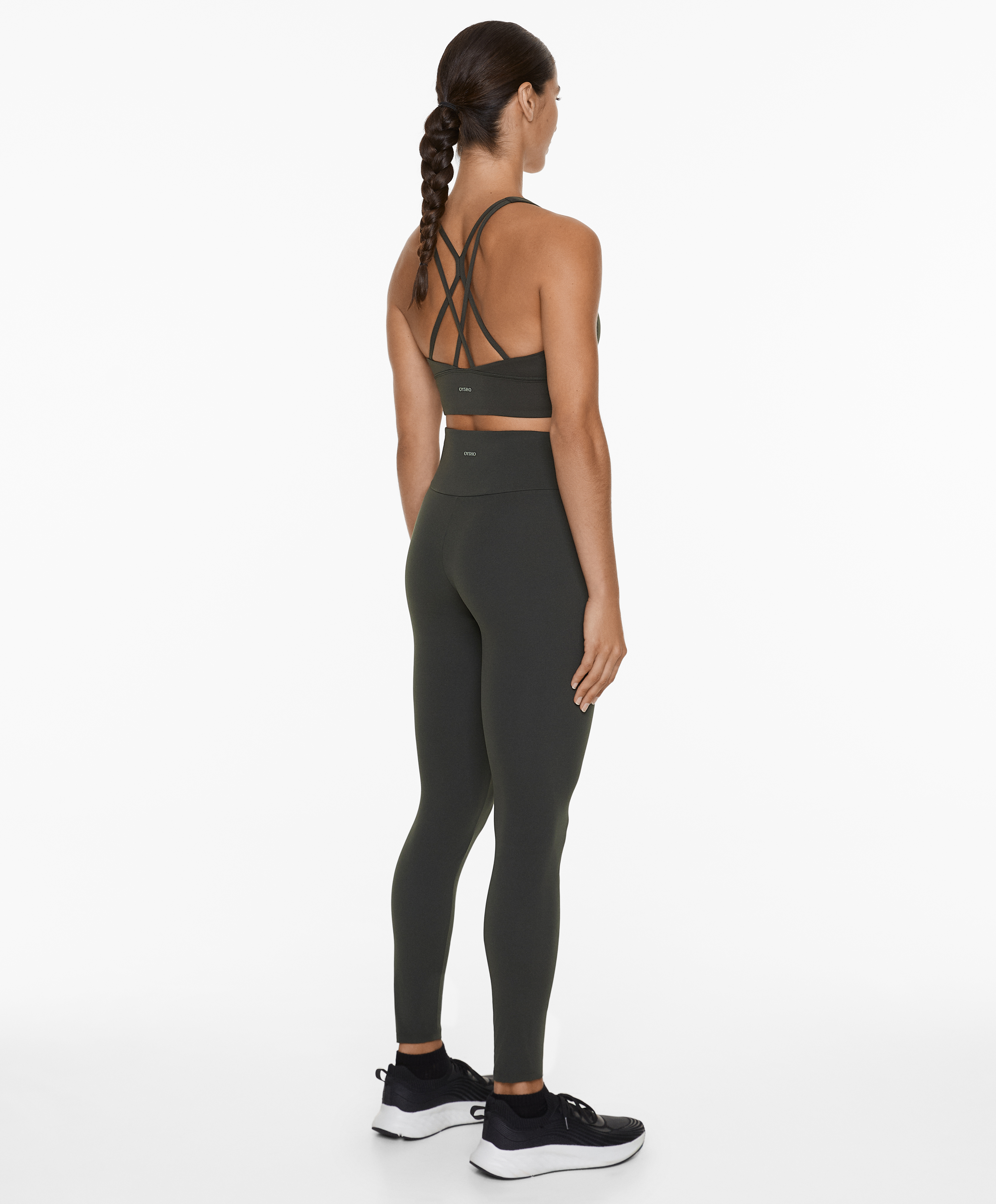 Comfortlux high-rise ankle-length leggings