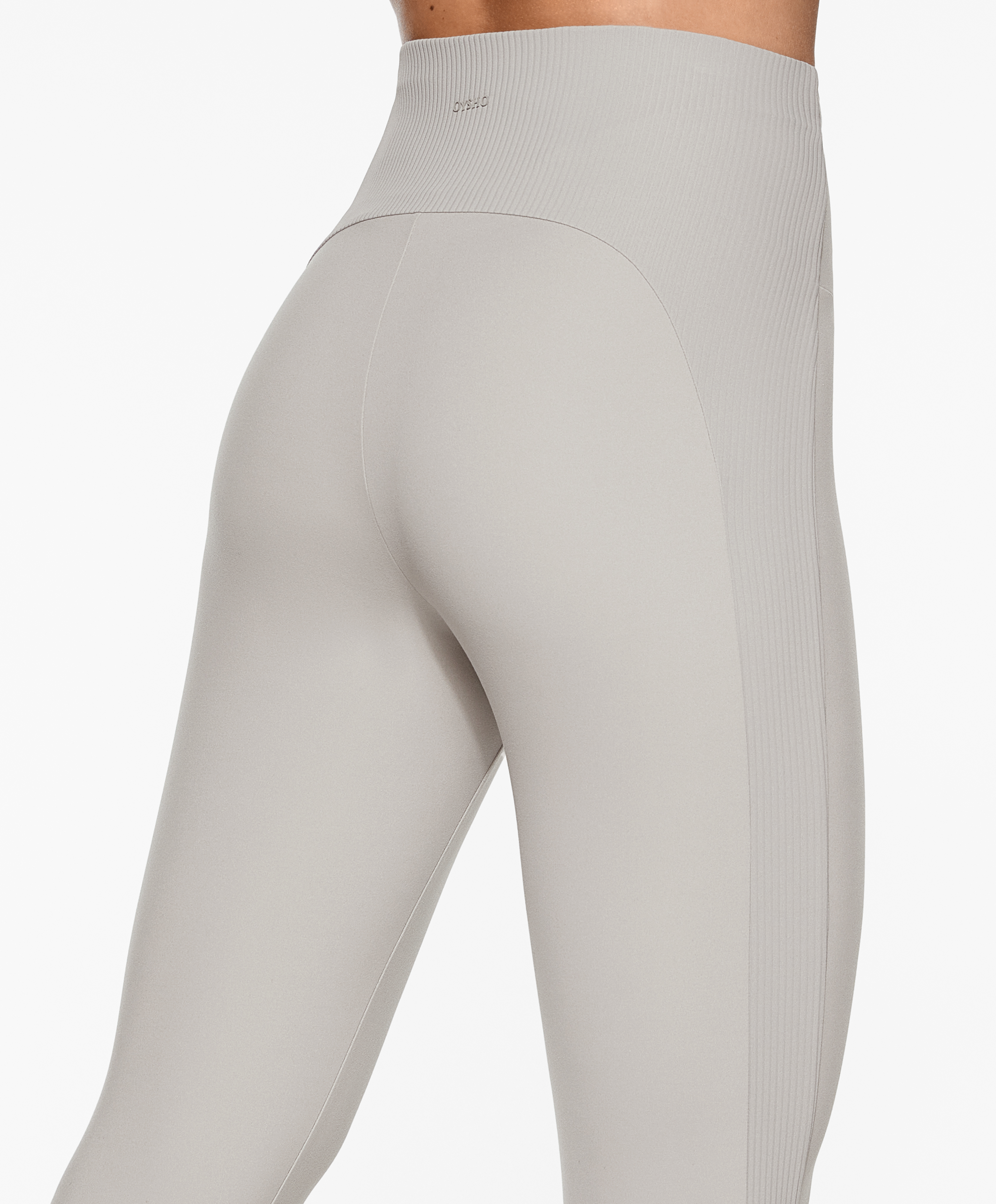 Comfortlux high-rise rib 65cm ankle-length leggings