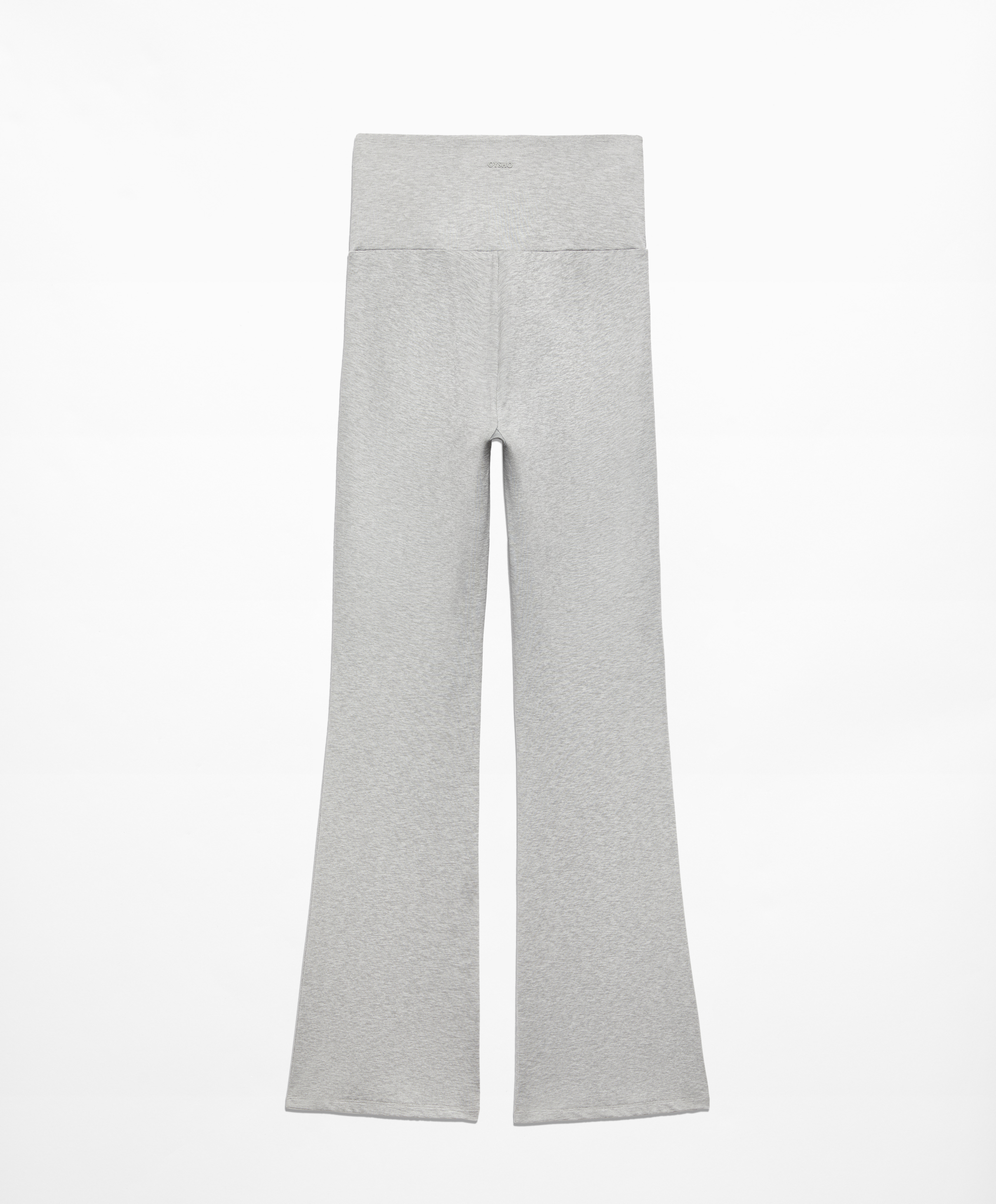 High-rise comfortlux flare trousers