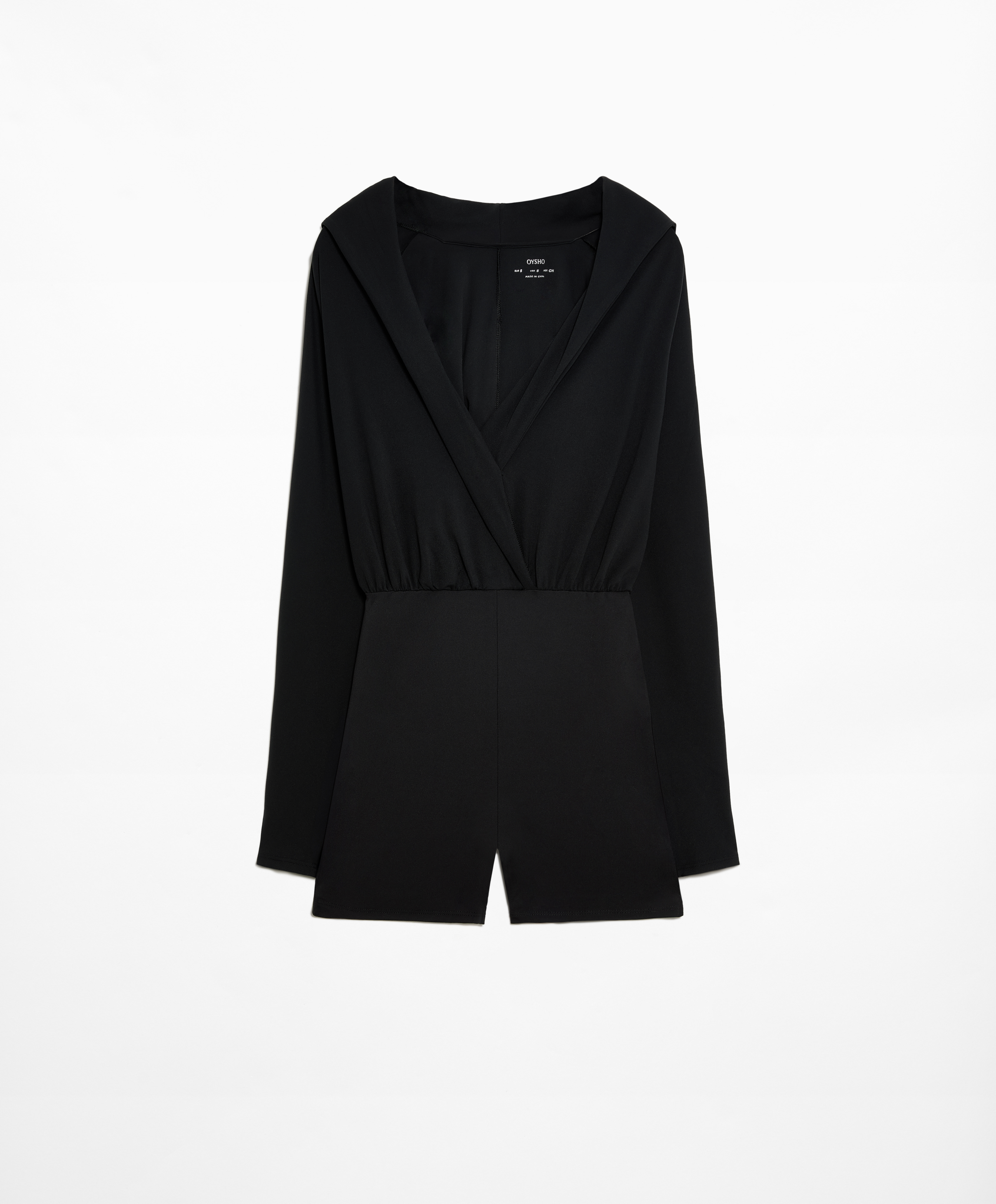 Comfortlux hooded short jumpsuit