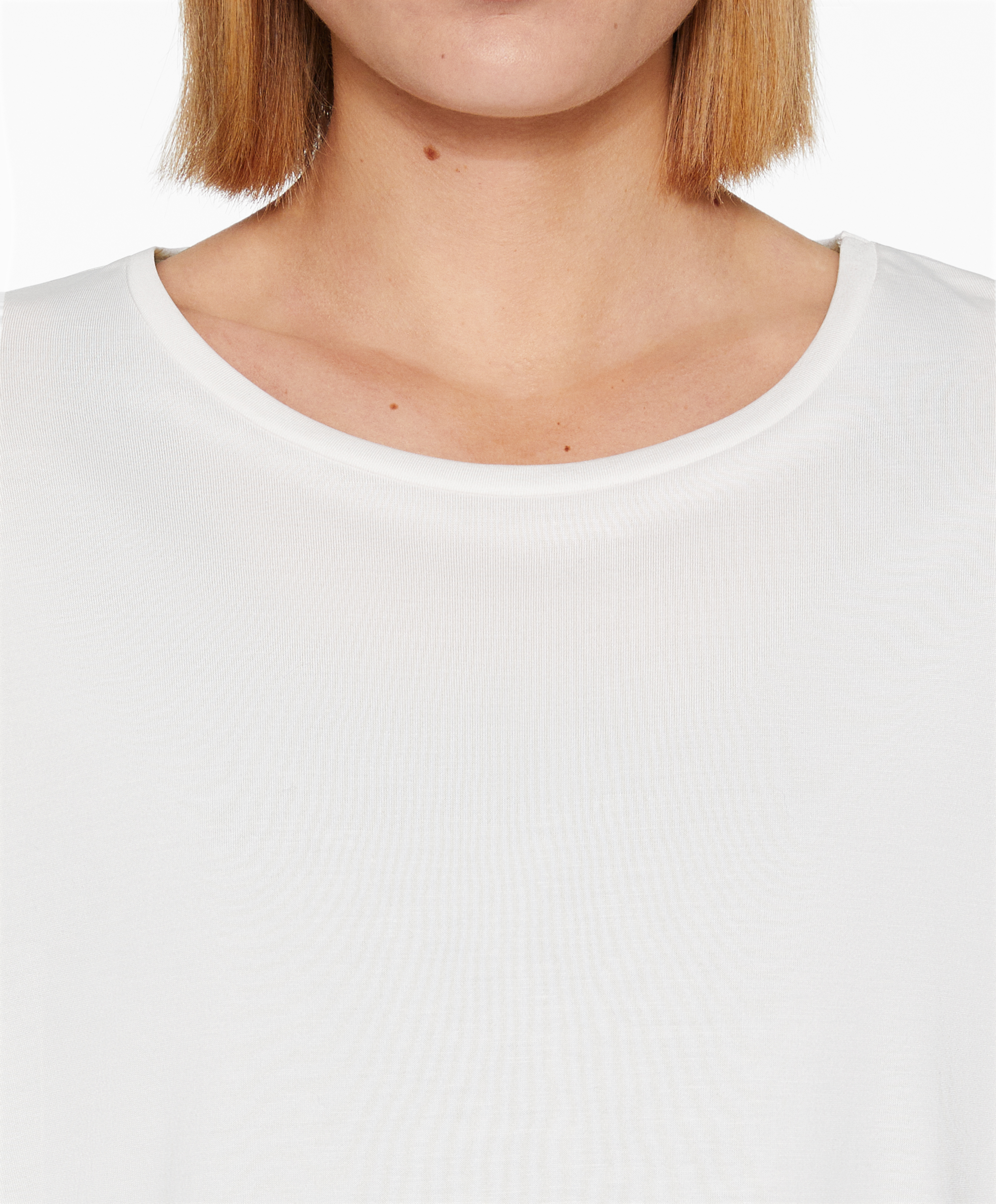 Modal blend short-sleeved T-shirt