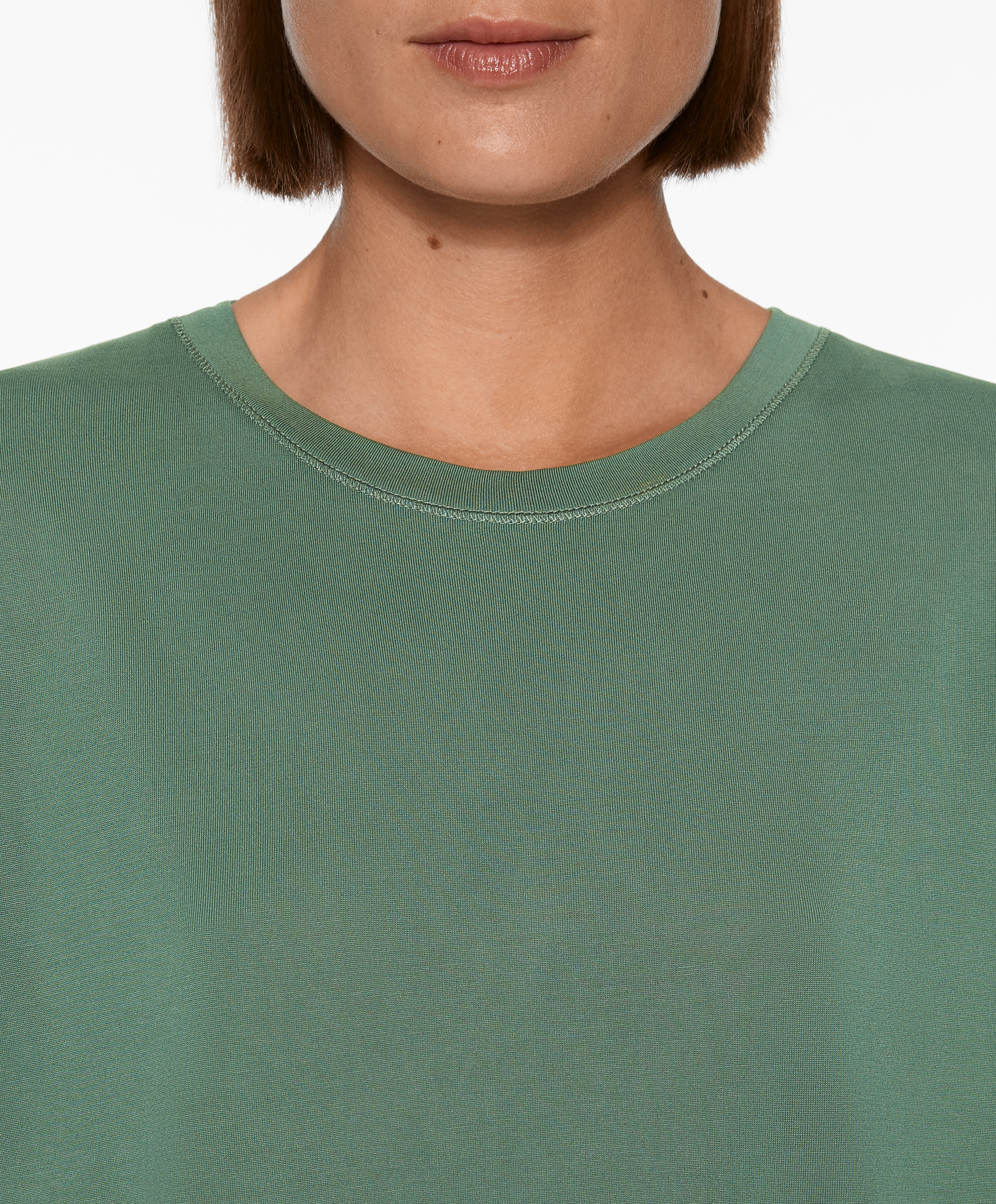 Modal blend short-sleeved T-shirt