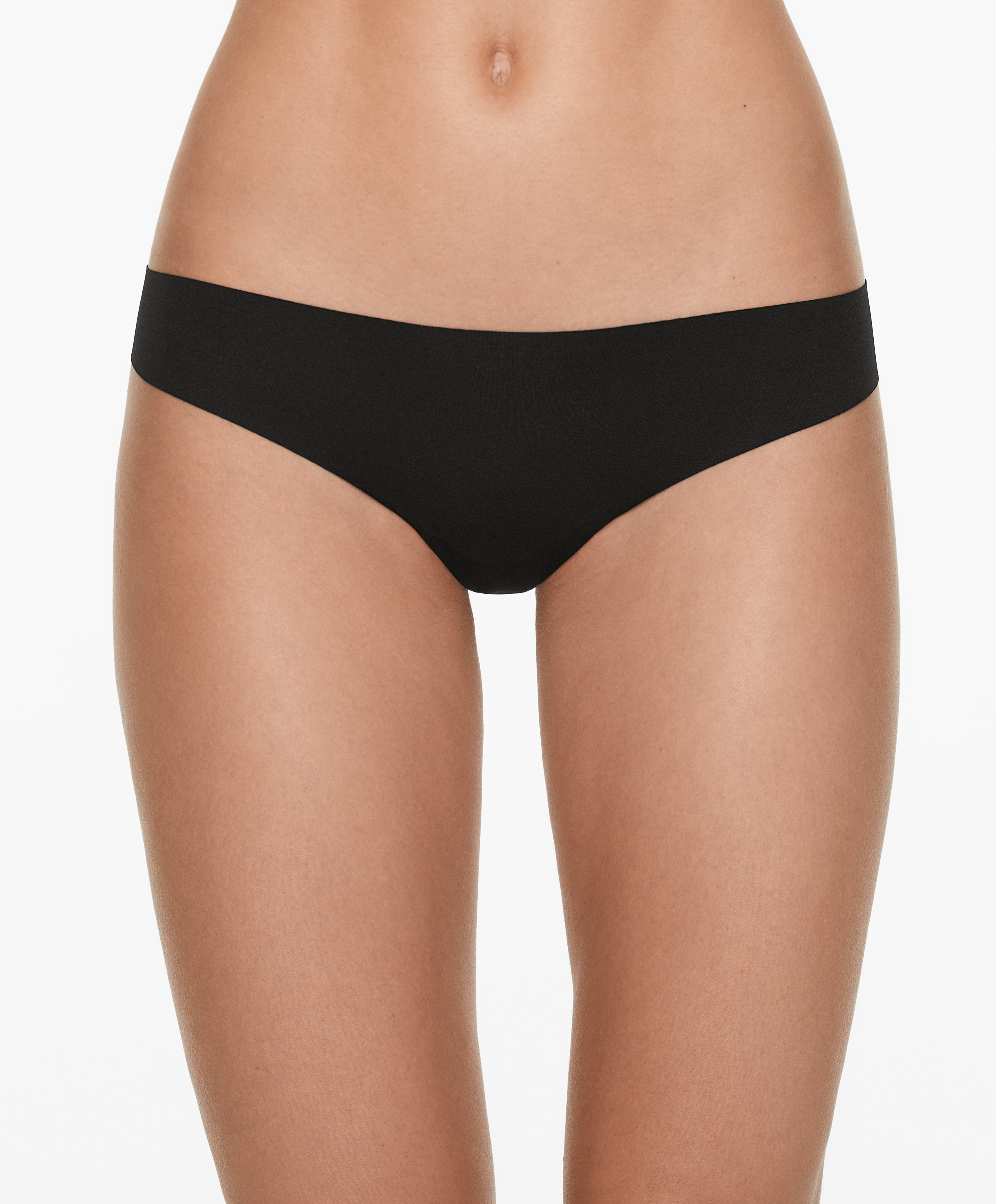 2 laser-cut polyamide blend thongs