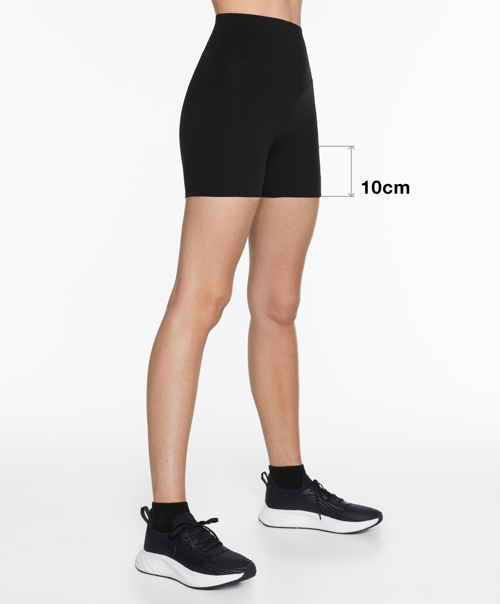 Compressive pocket 10cm hot pants