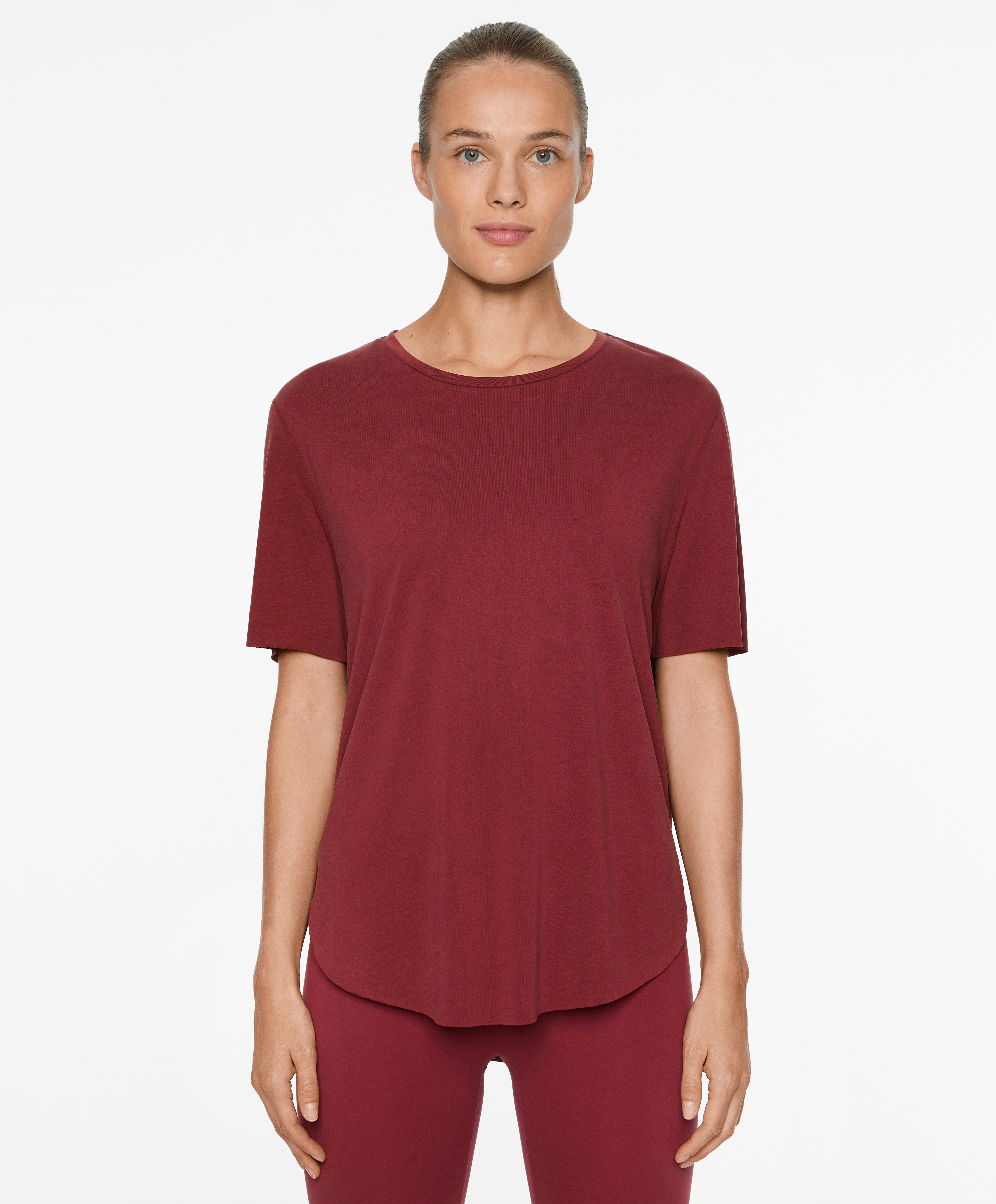 Modal blend short-sleeved T-shirt