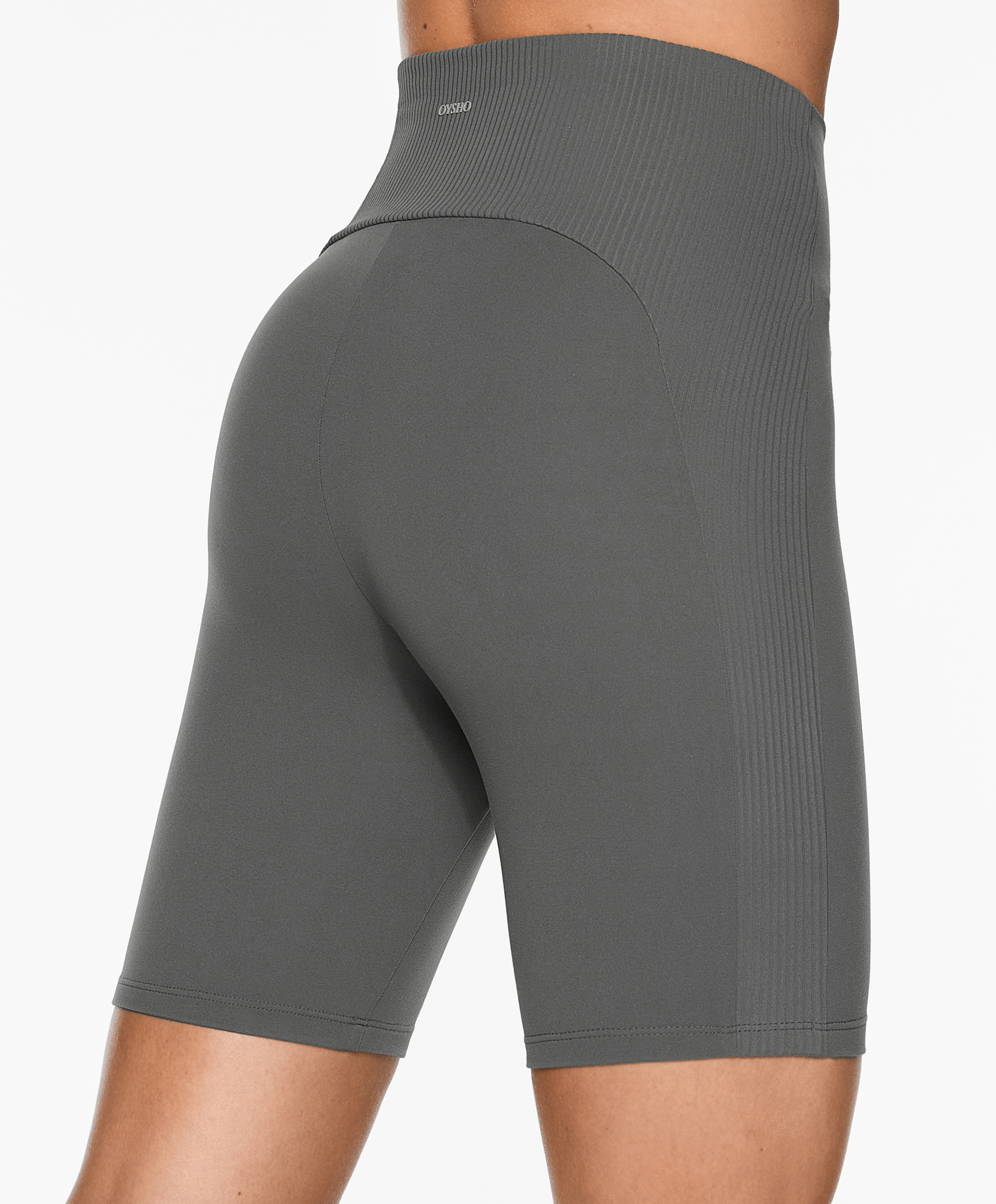 Comfortlux high-rise rib 20 cm cycle leggings
