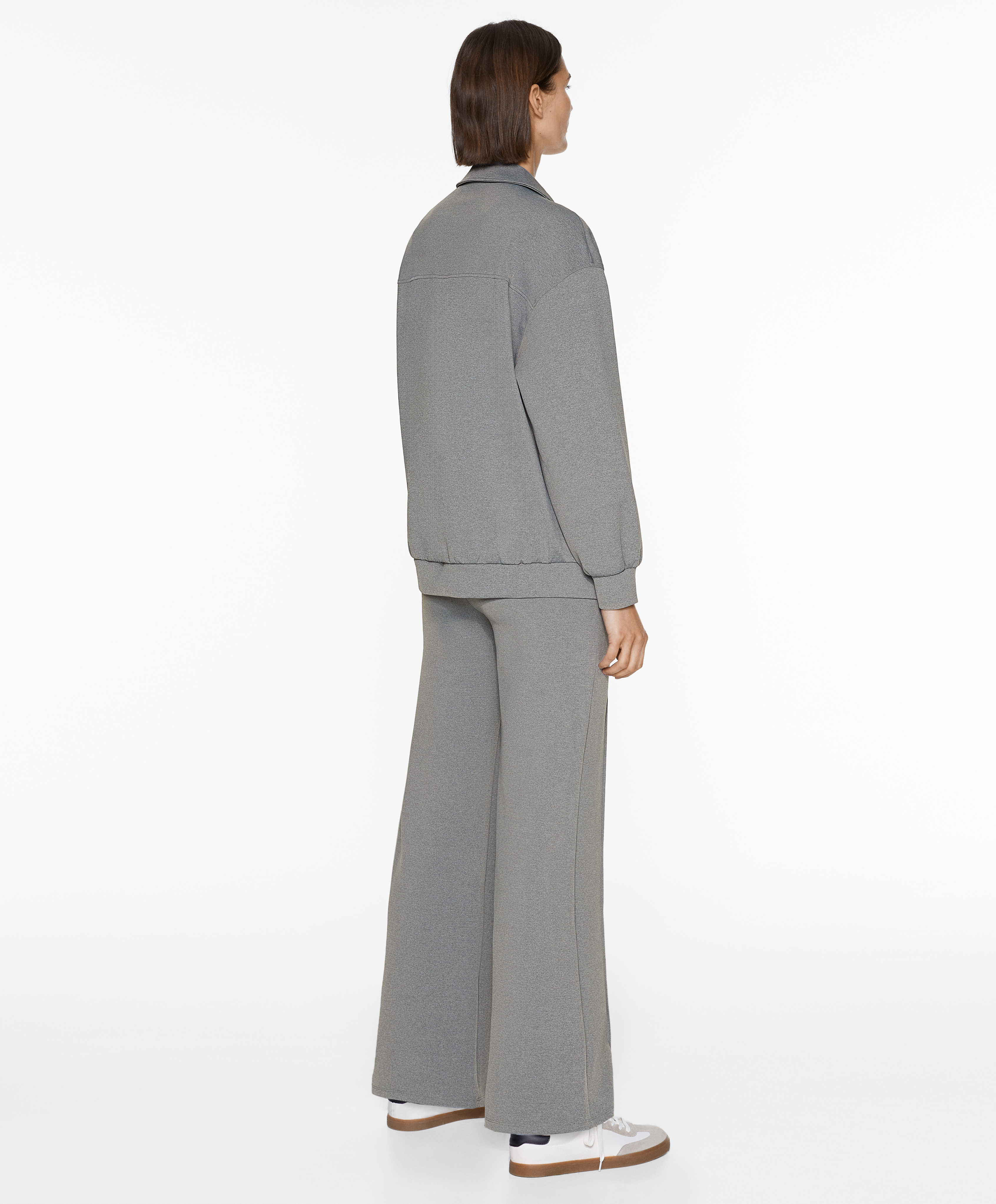 Neoprene-effect jacket