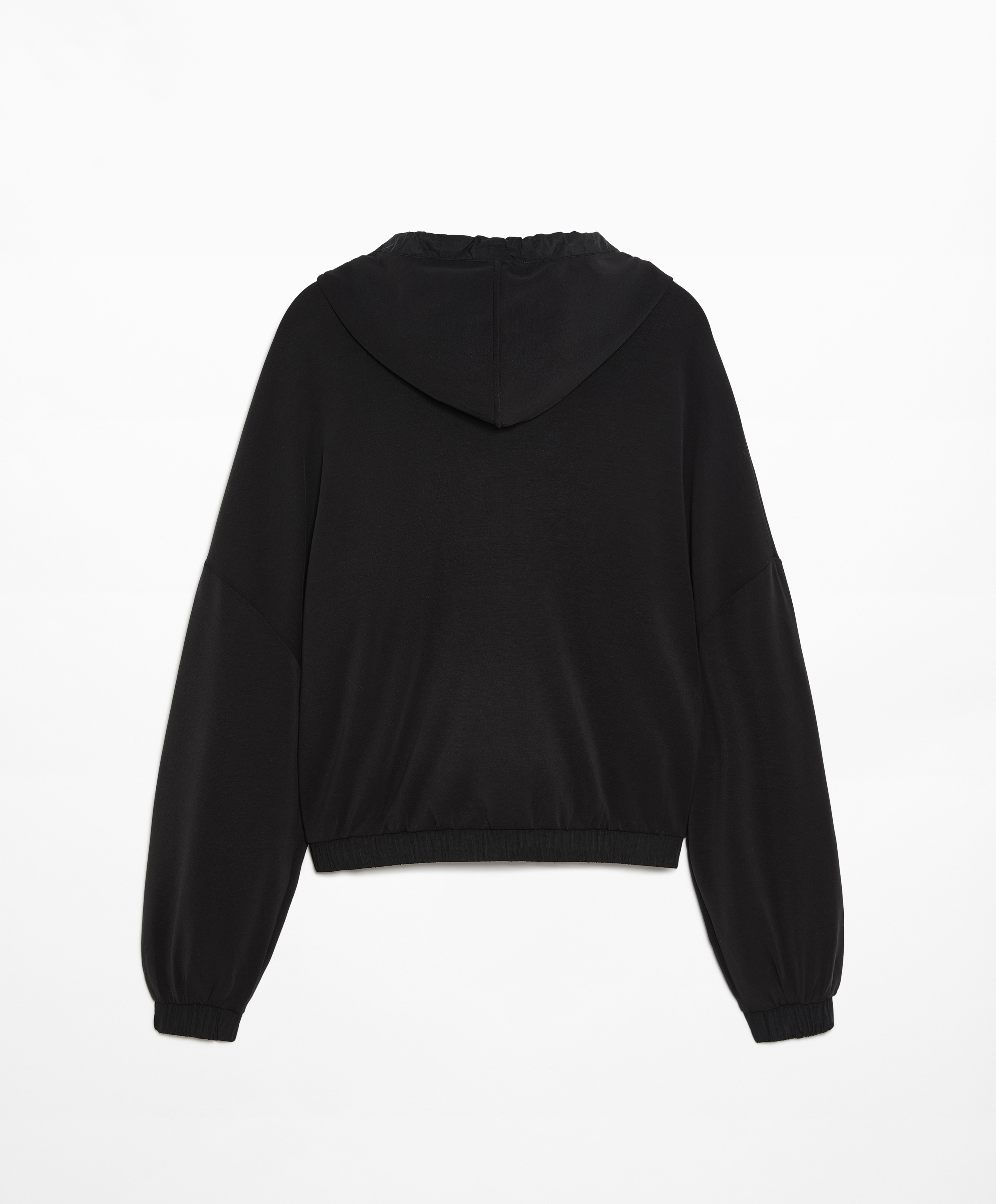 Zip-through modal jacket