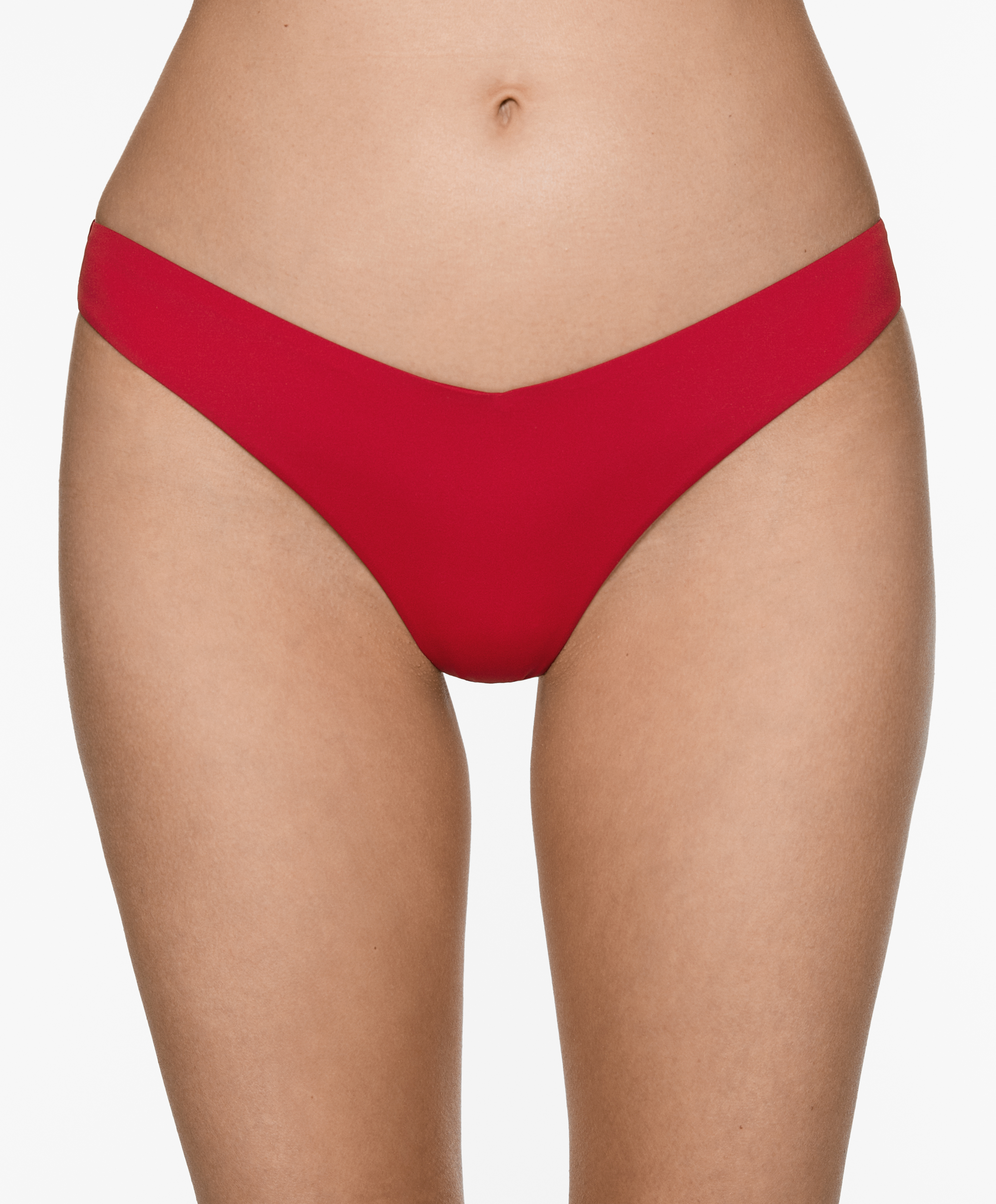 U-cut Brazilian bikini briefs