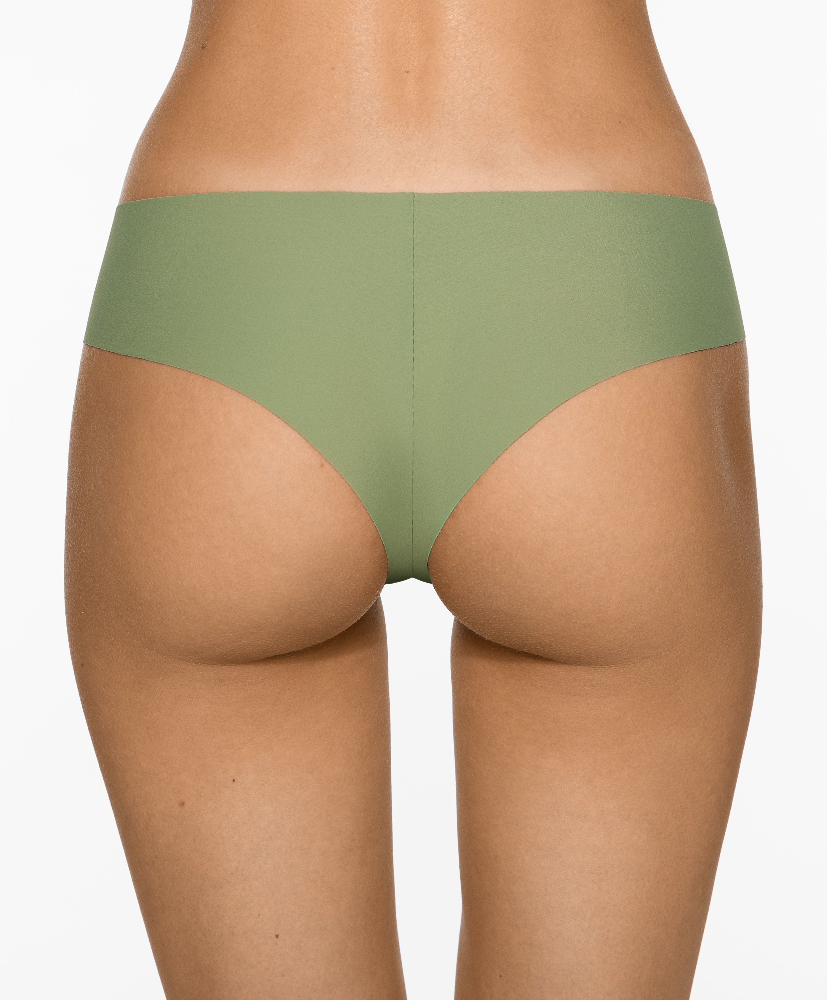5 laser-cut polyamide blend cheeky briefs