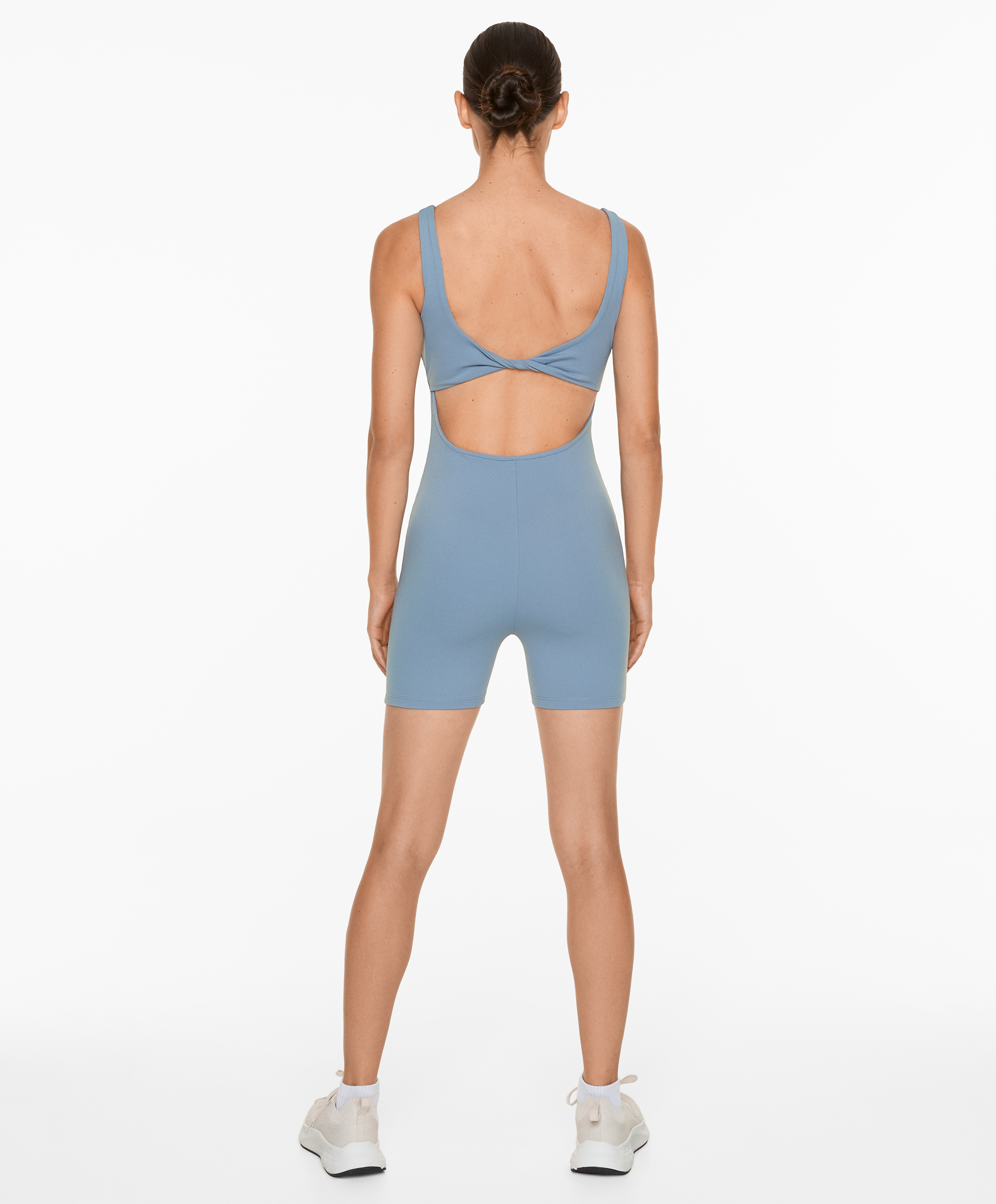 Comfortlux crossover back short jumpsuit