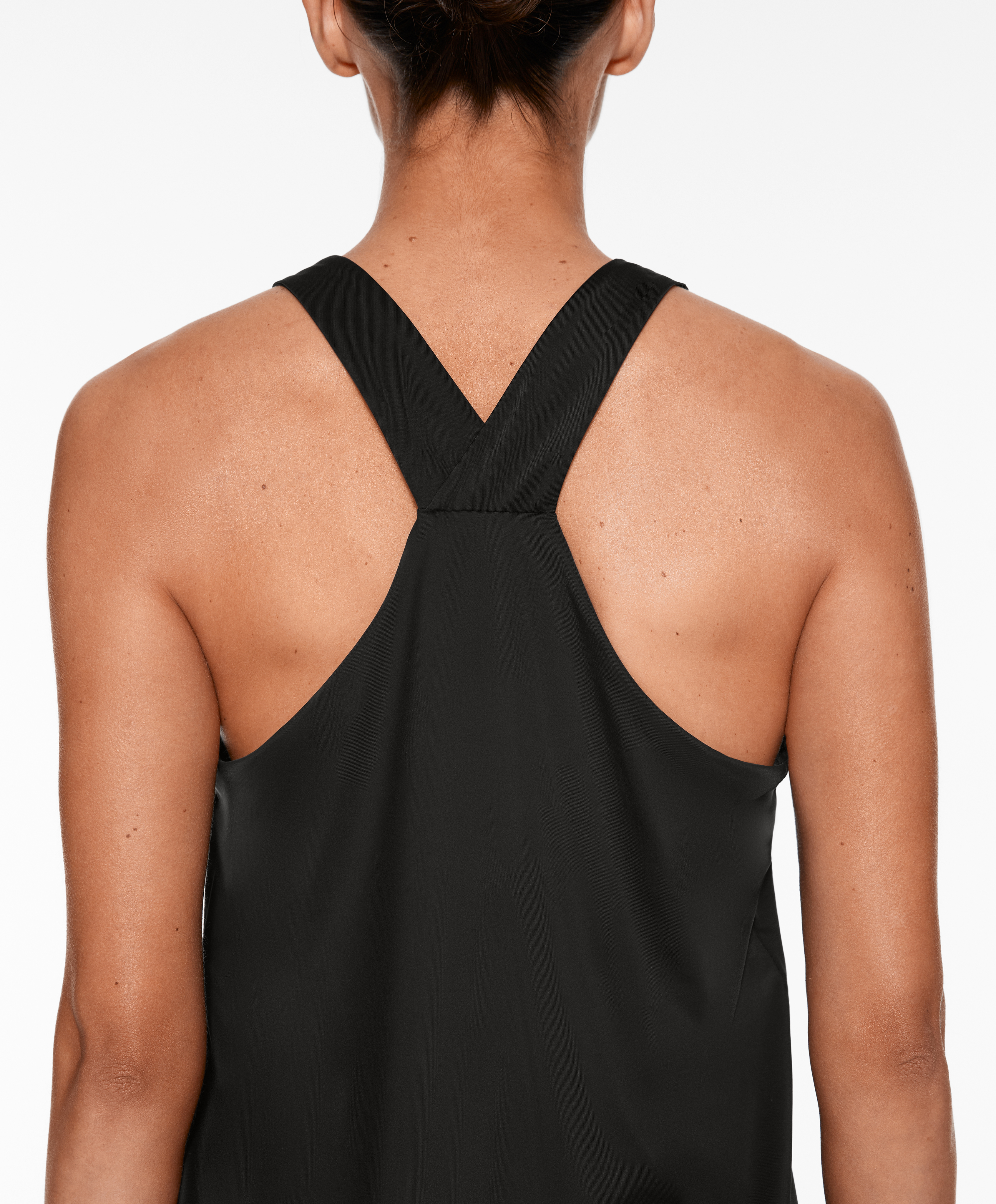 Wide-strap technical top