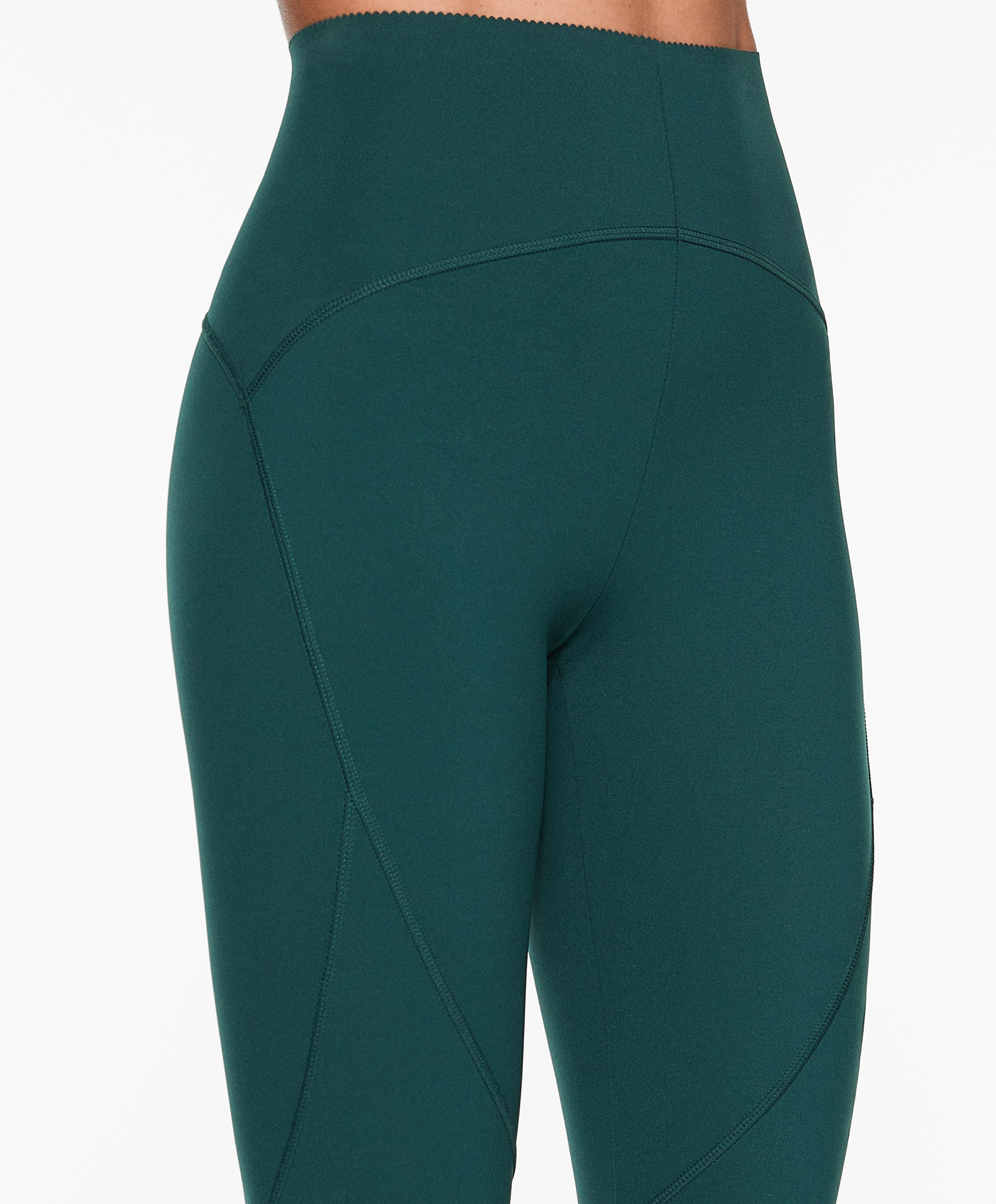 Basic compressive ankle-length leggings