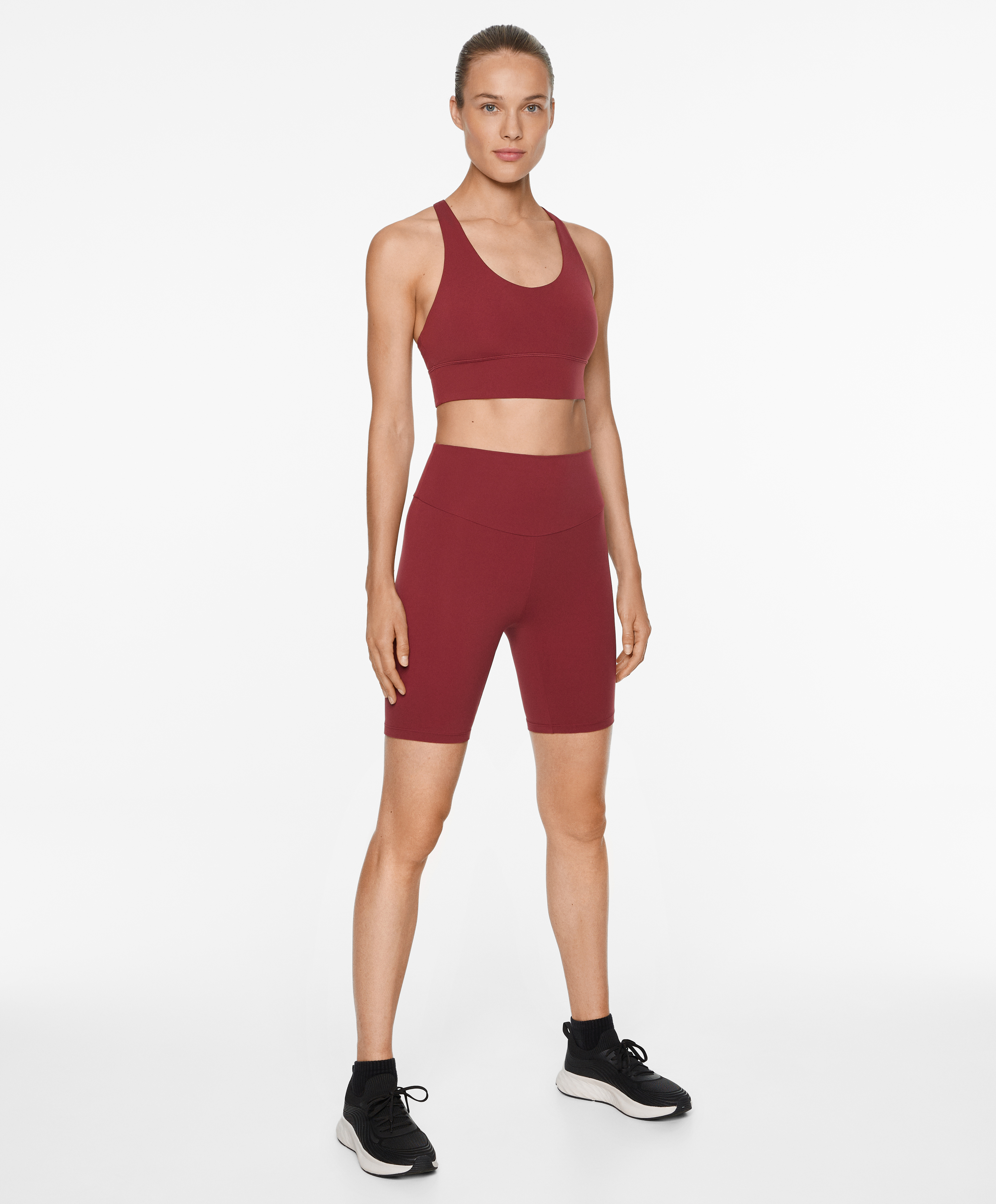 Comfortlux high-rise 20cm biker leggings