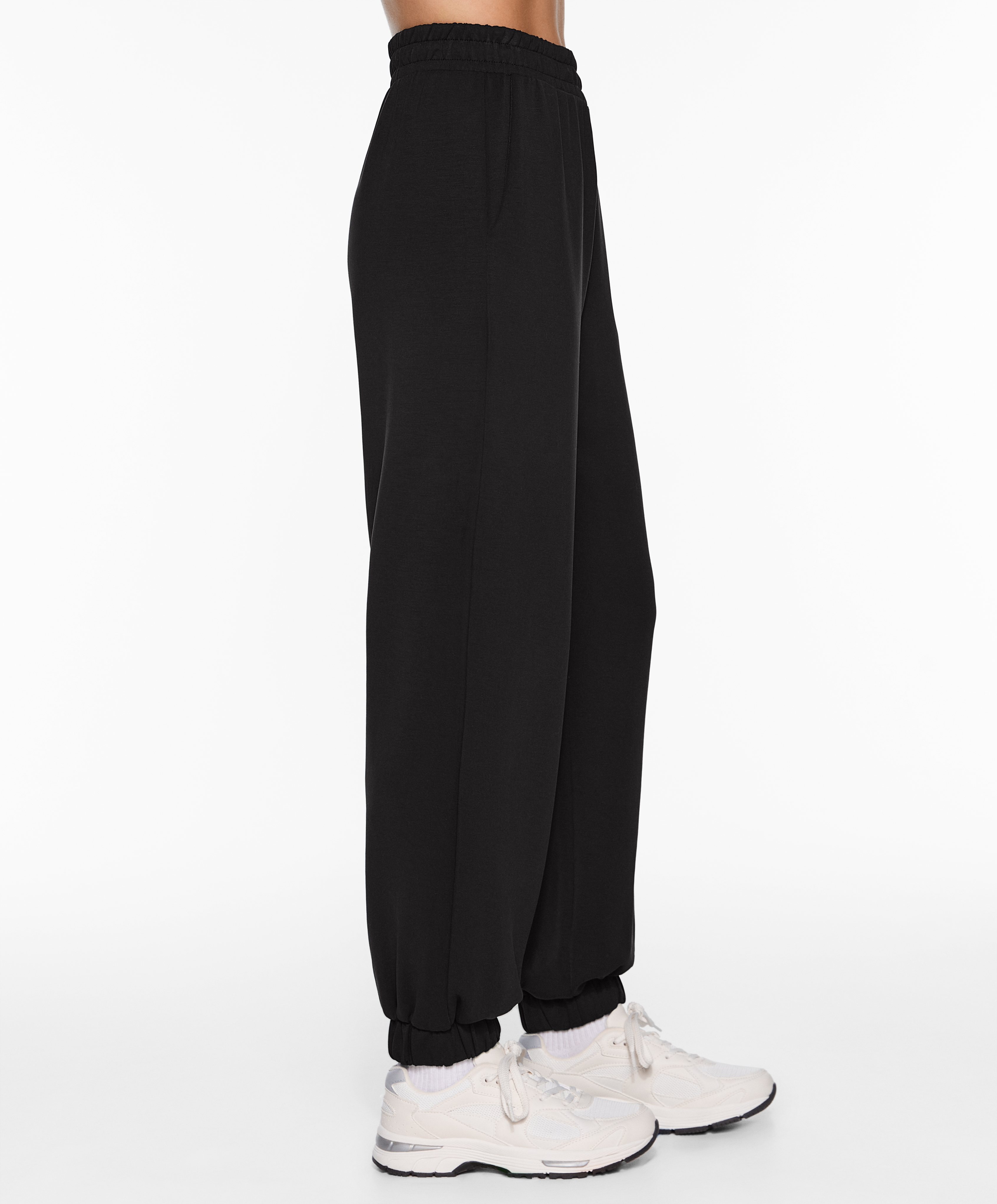 Wide modal joggers
