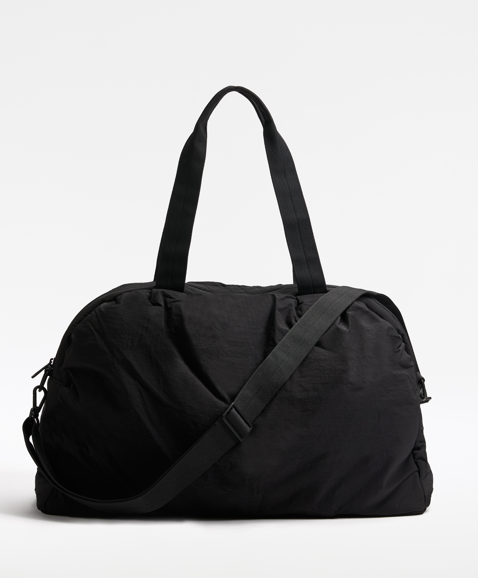 Ruched technical bag