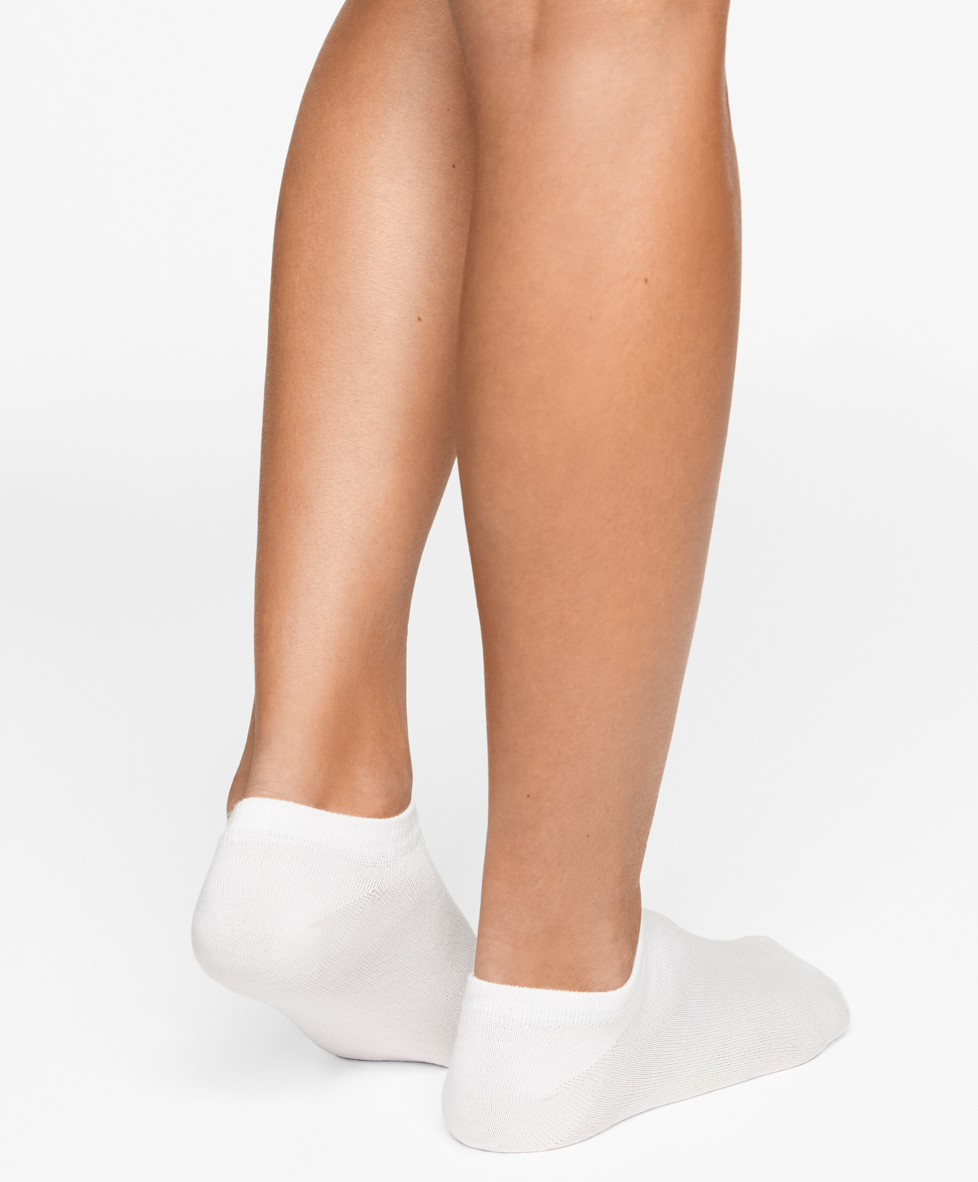 5 pairs of tab cotton blend sports sneaker socks