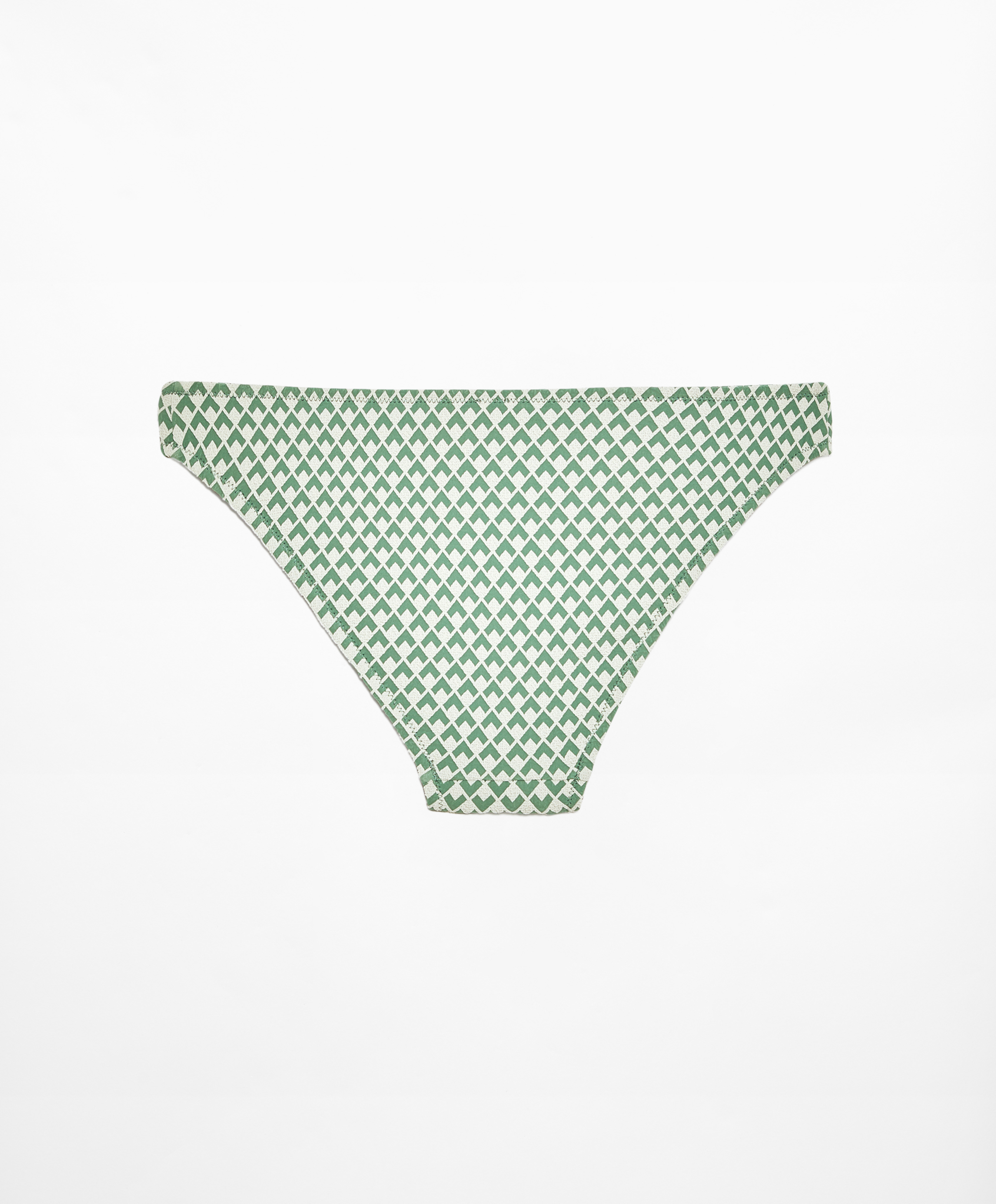 Geometric jacquard classic bikini briefs