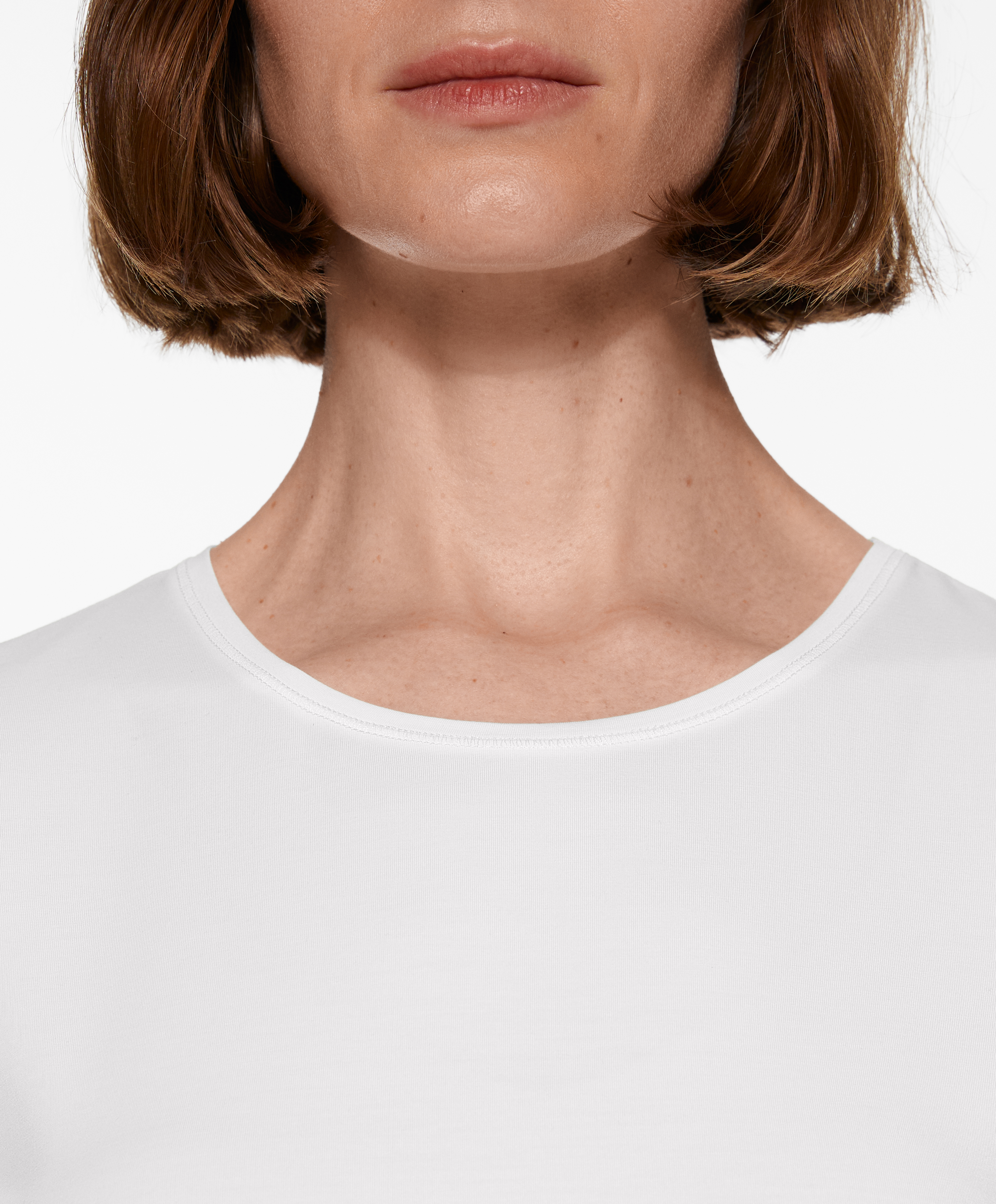 Short sleeve lyocell blend T-shirt