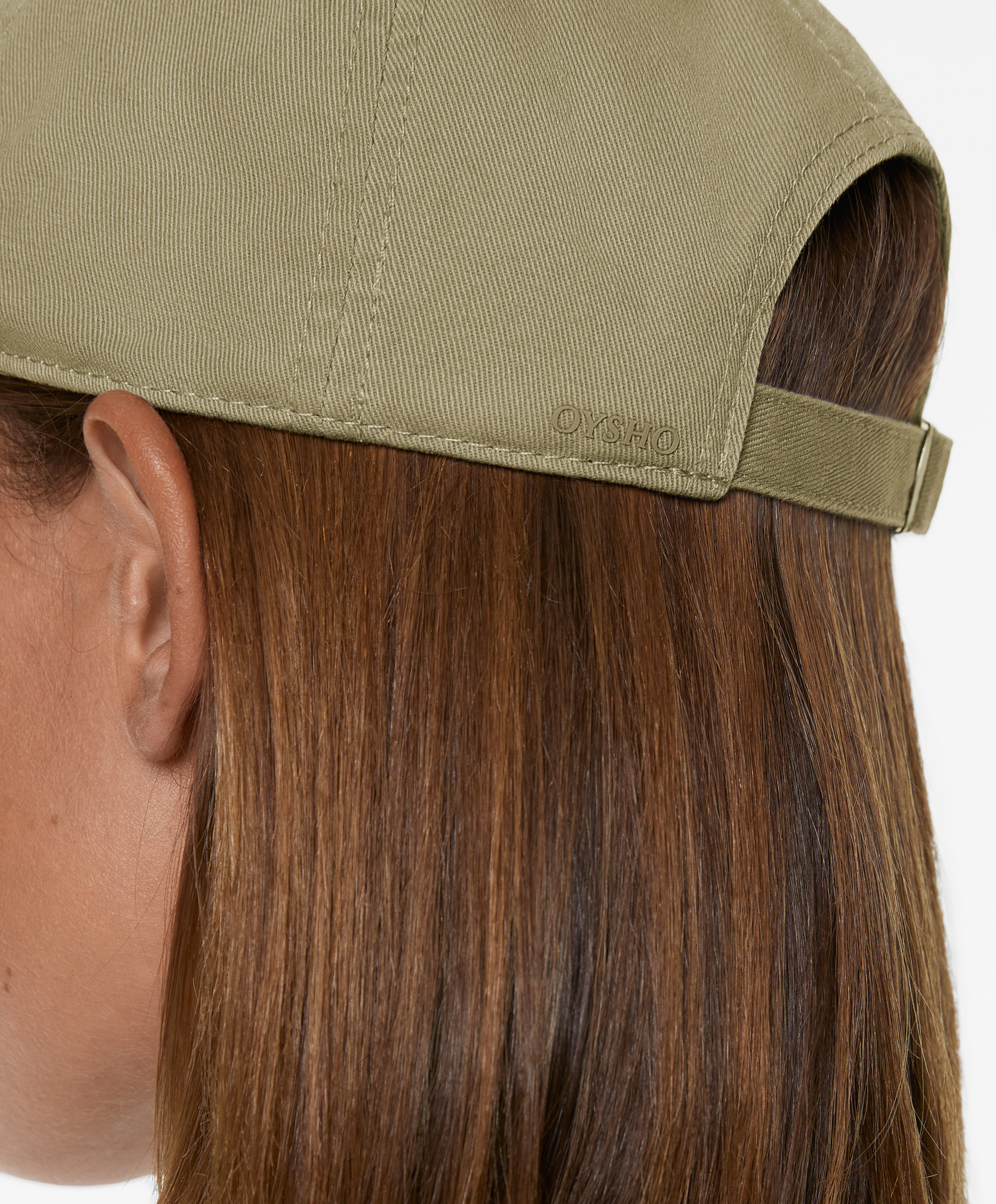 Washed-effect 100% cotton cap