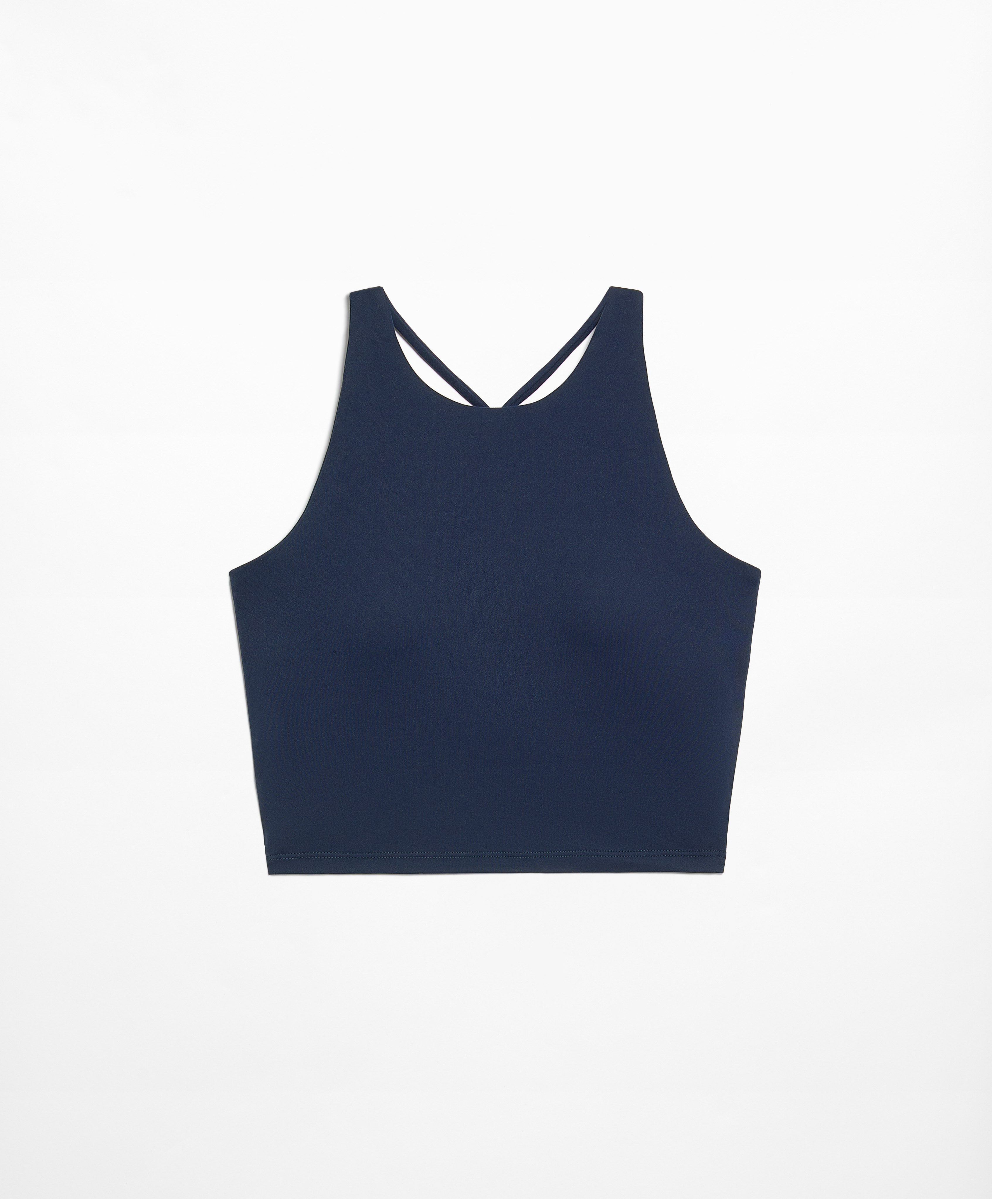 Comfortlux strap tank top with cups