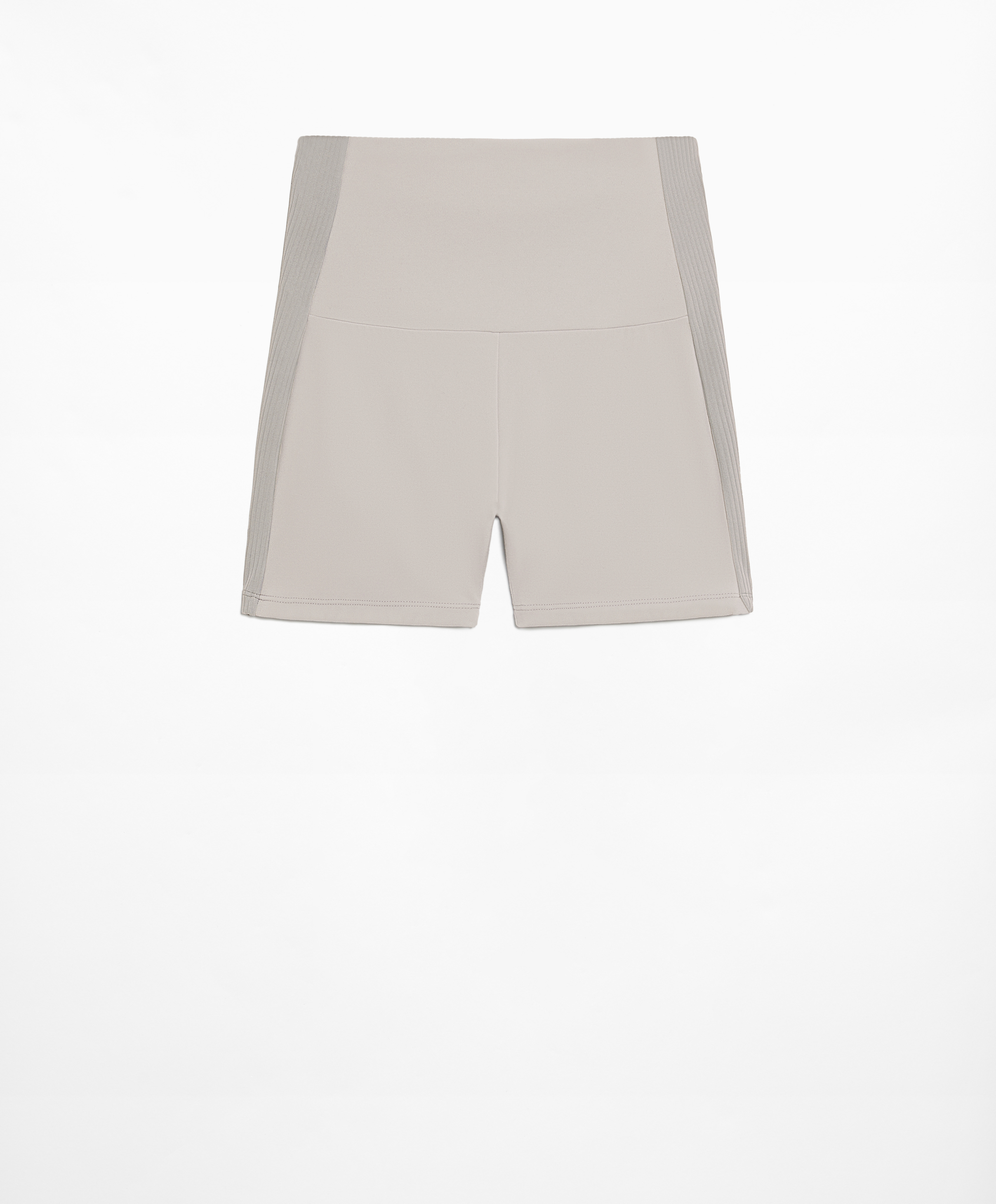 Comfortlux high-rise 10cm rib hot pants