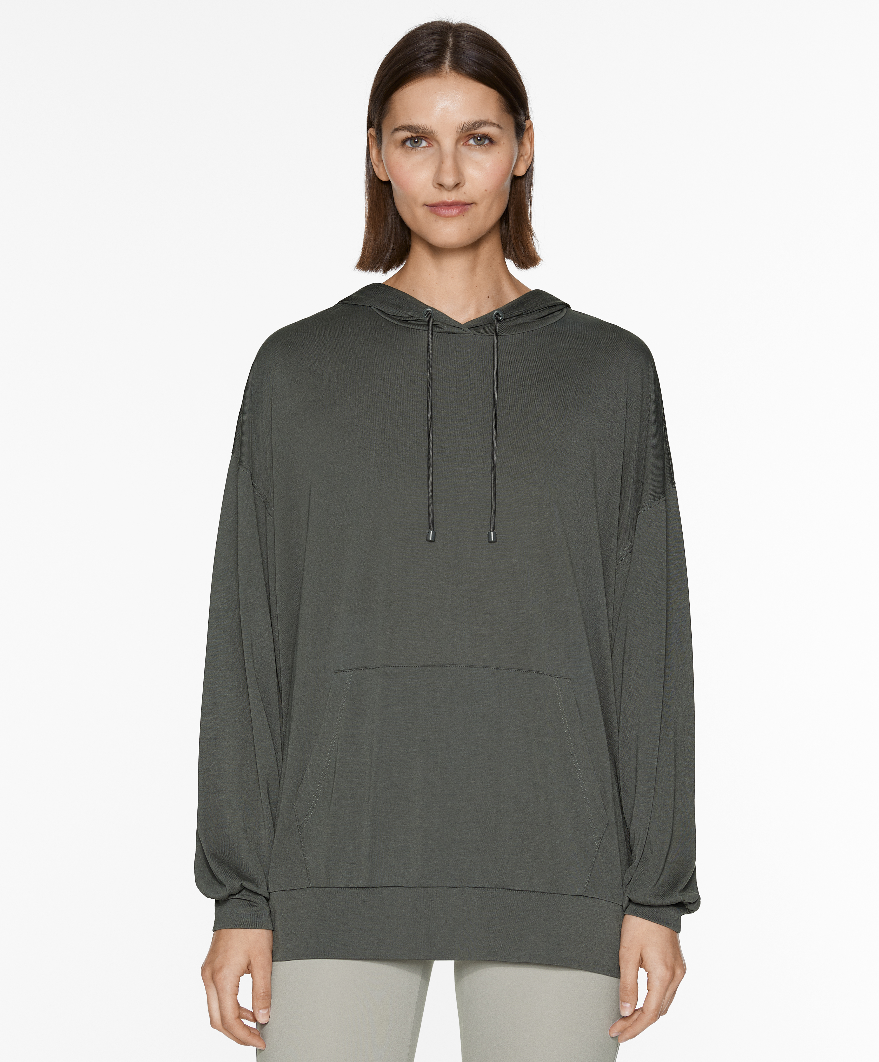 Modal blend oversize hoodie
