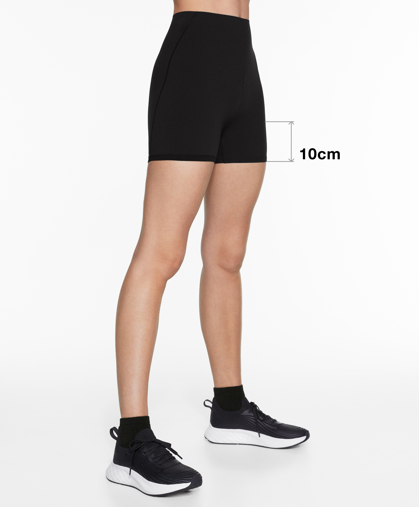 Compressive core control 10cm hot pants