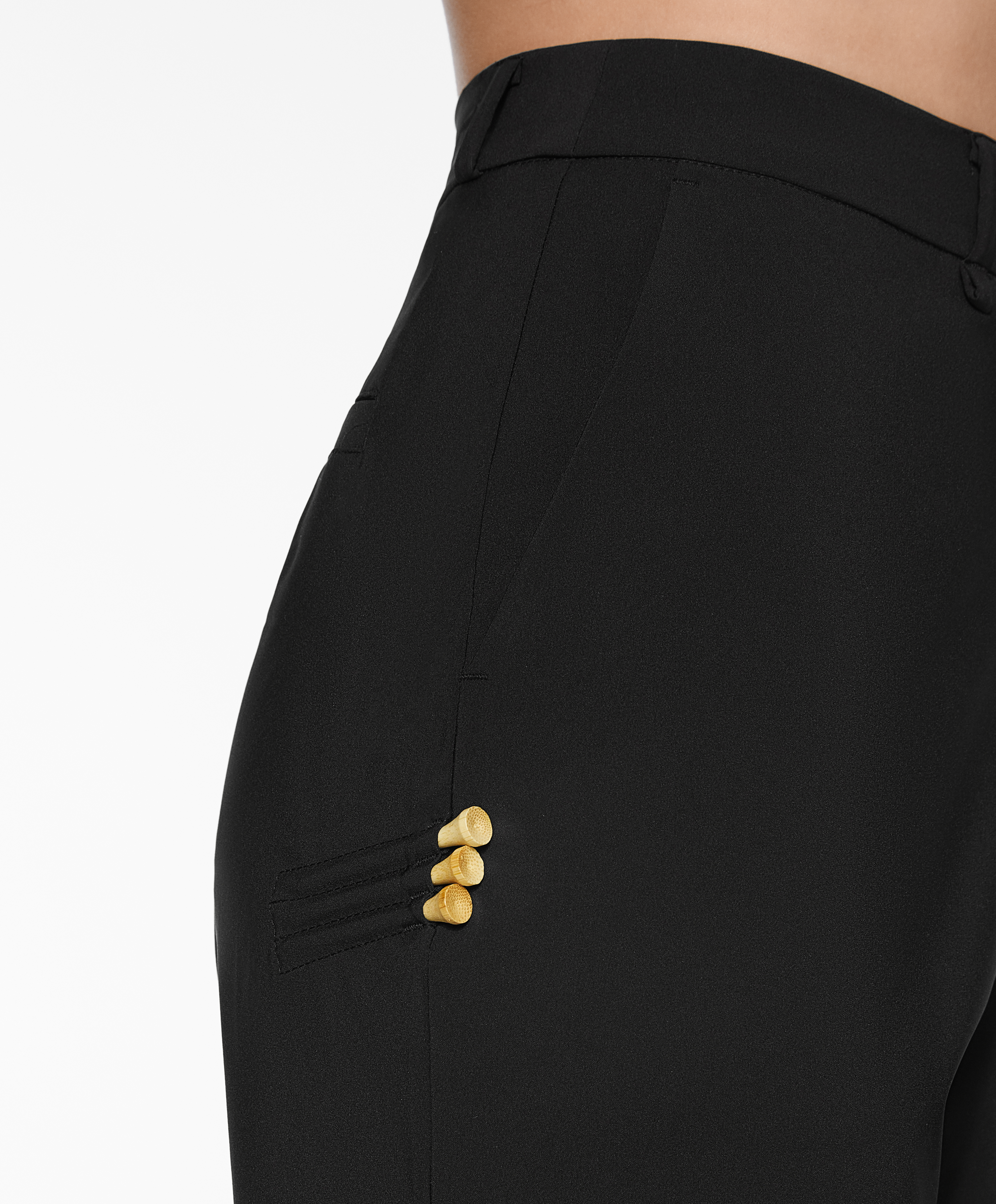 Straight-leg technical trousers