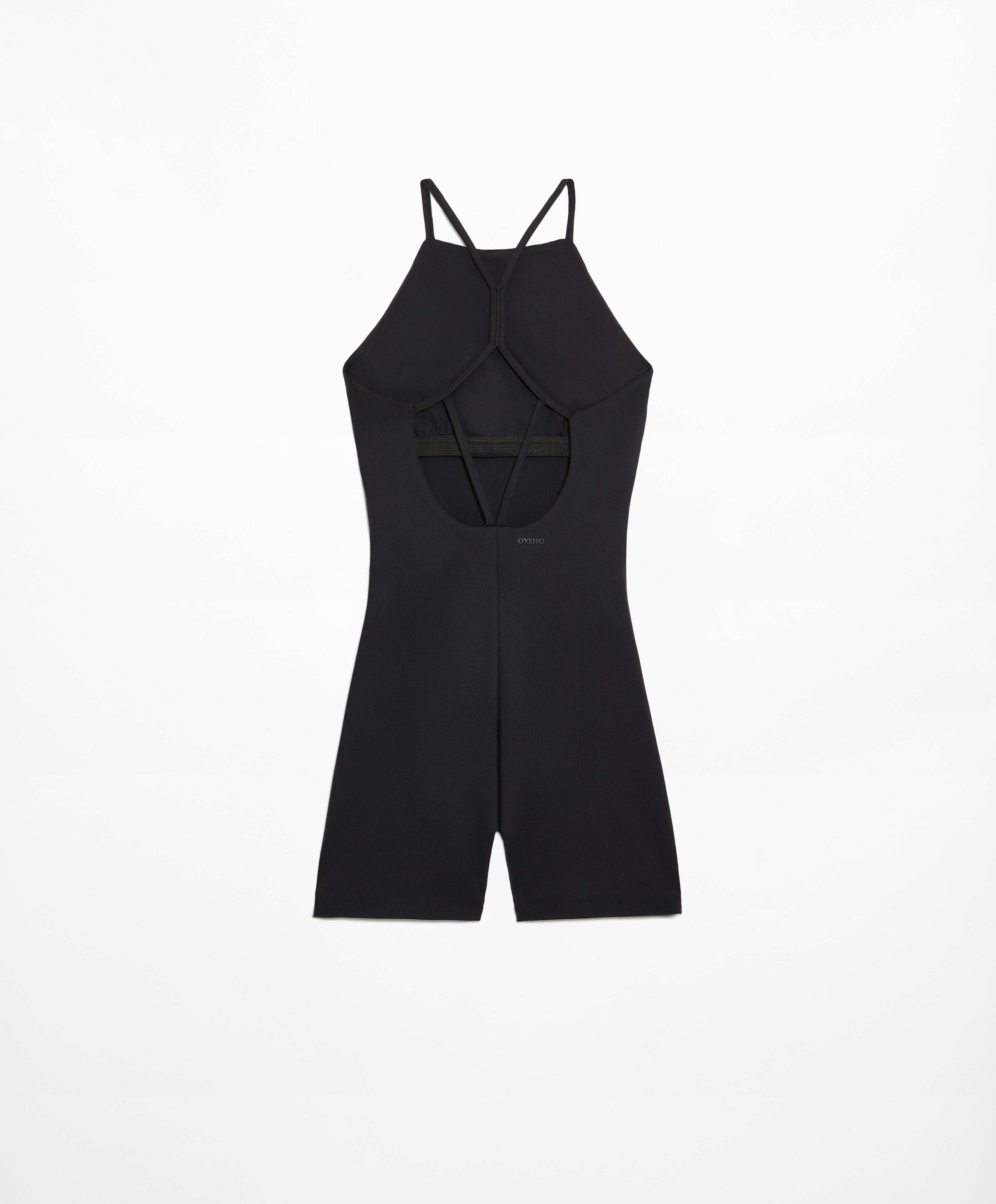 Open-back Comfortlux short jumpsuit