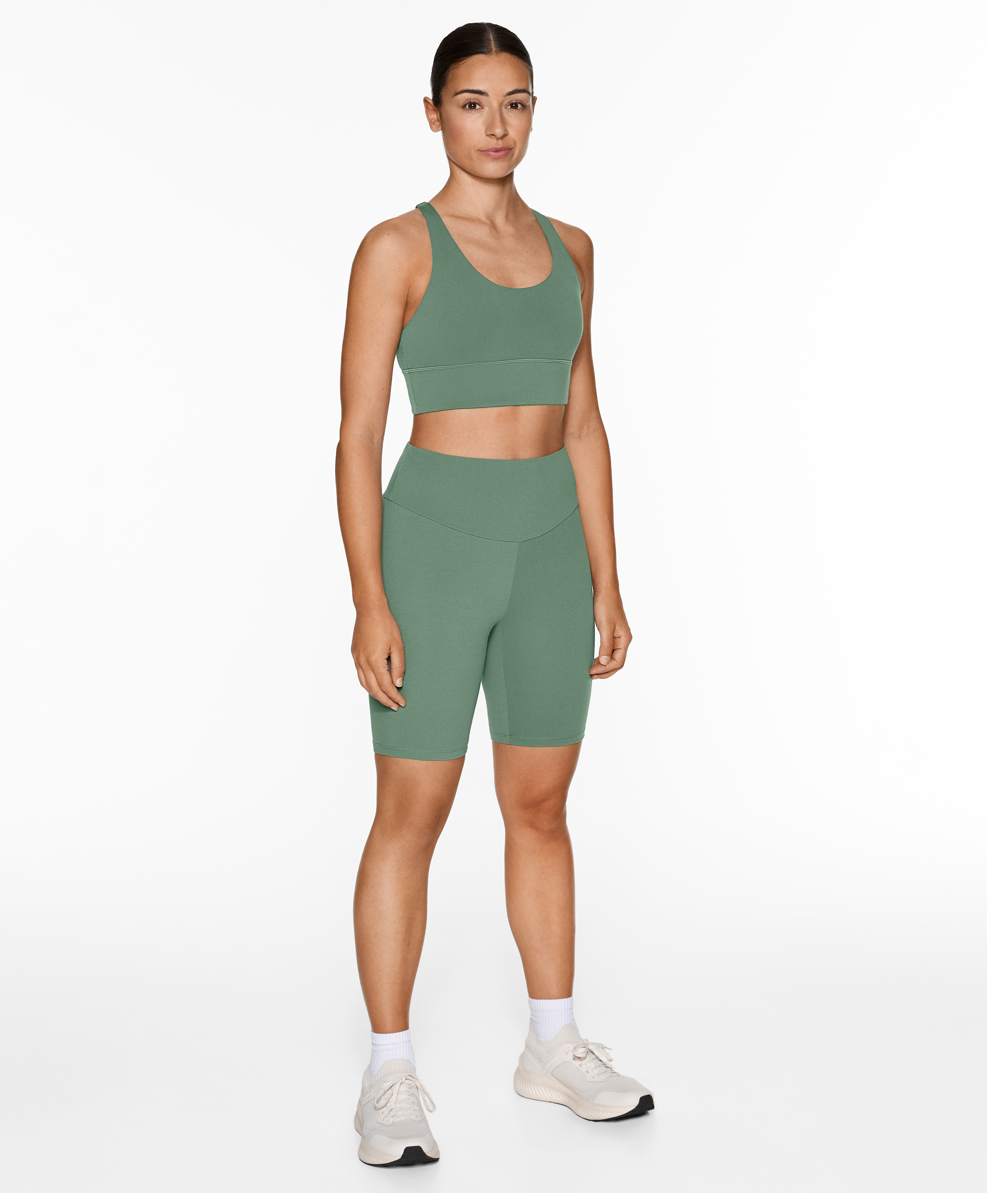 Comfortlux high-rise 20cm biker leggings