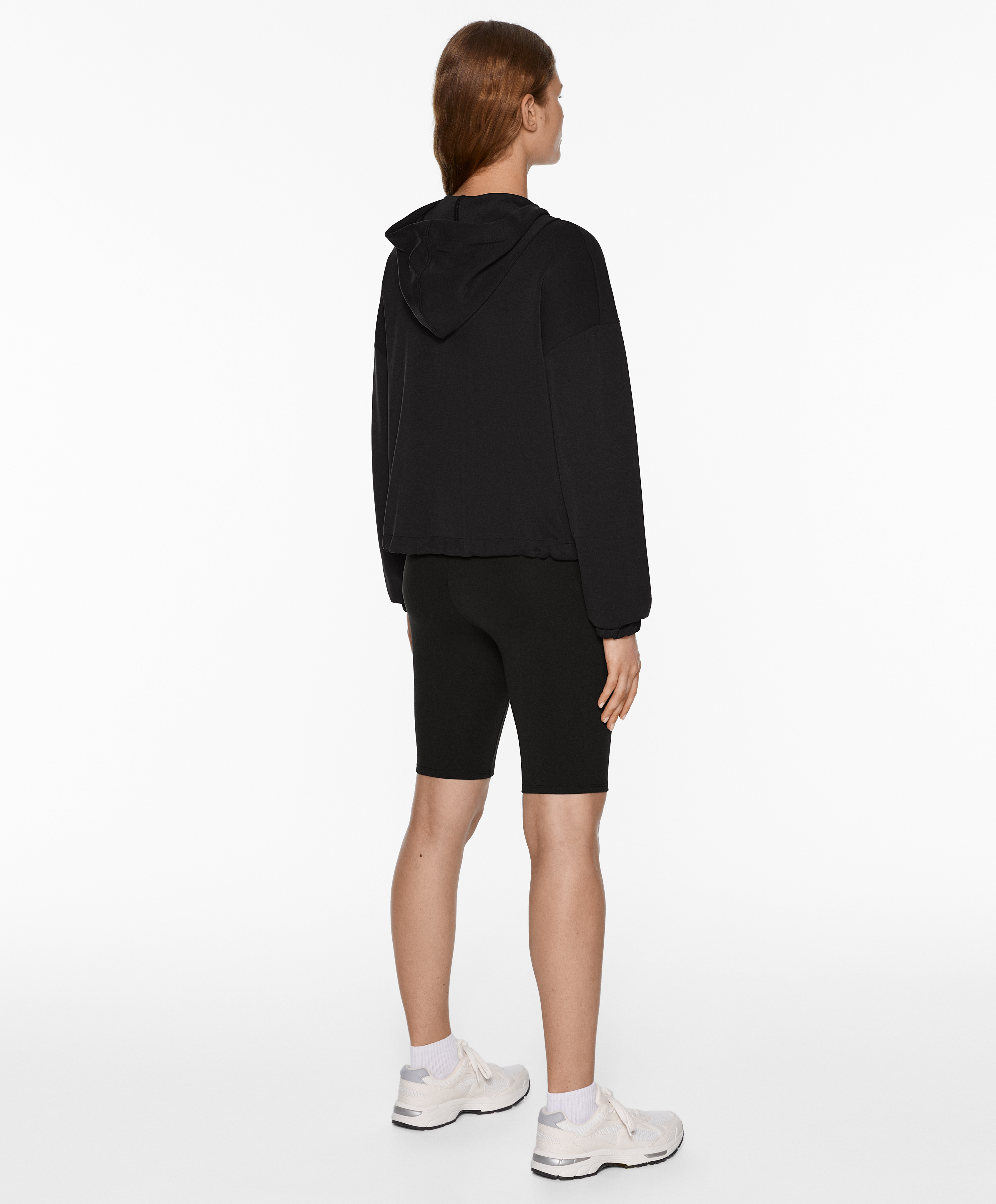 Pocket sweatshirt with modal