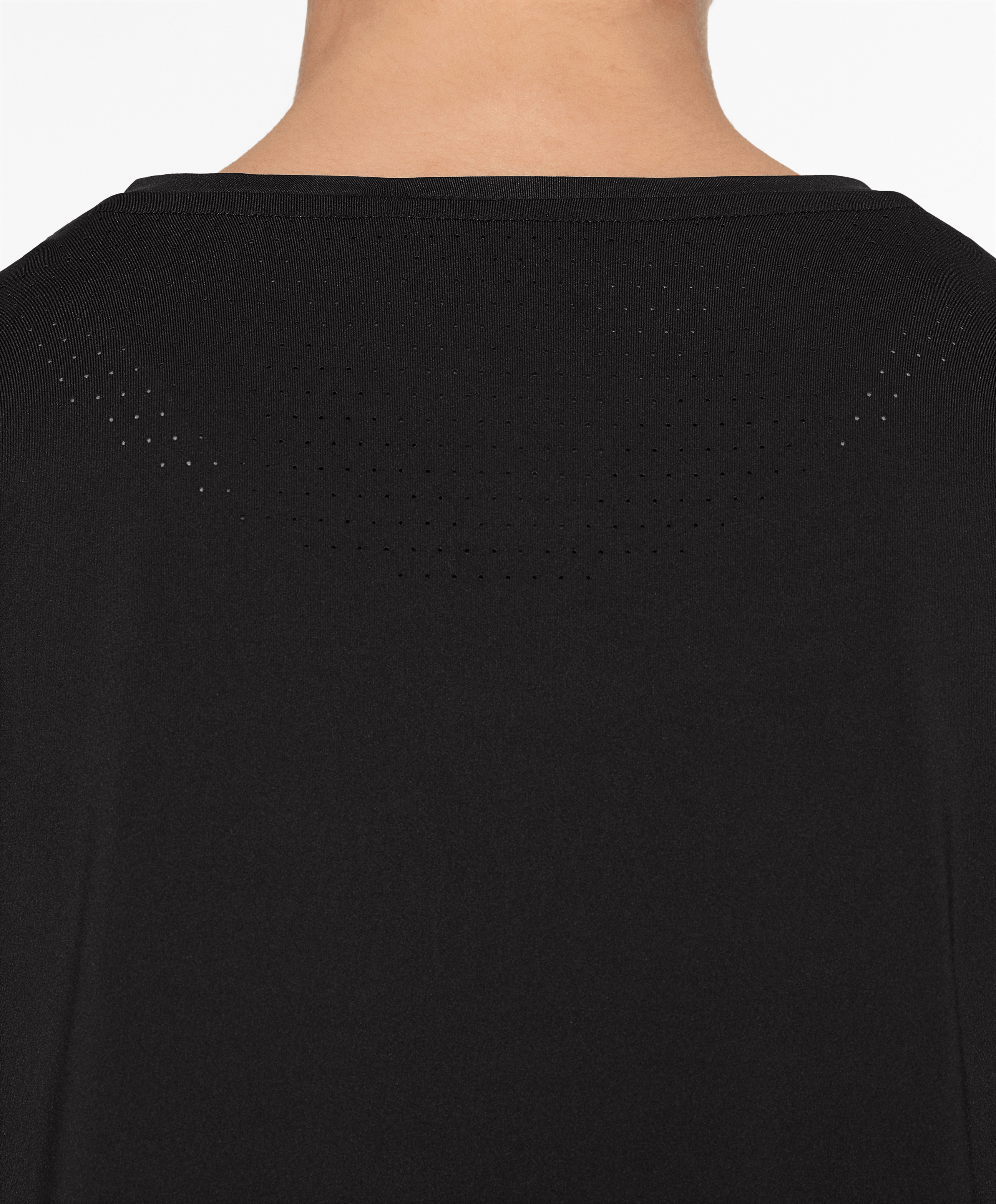 Fitted short-sleeved technical T-shirt