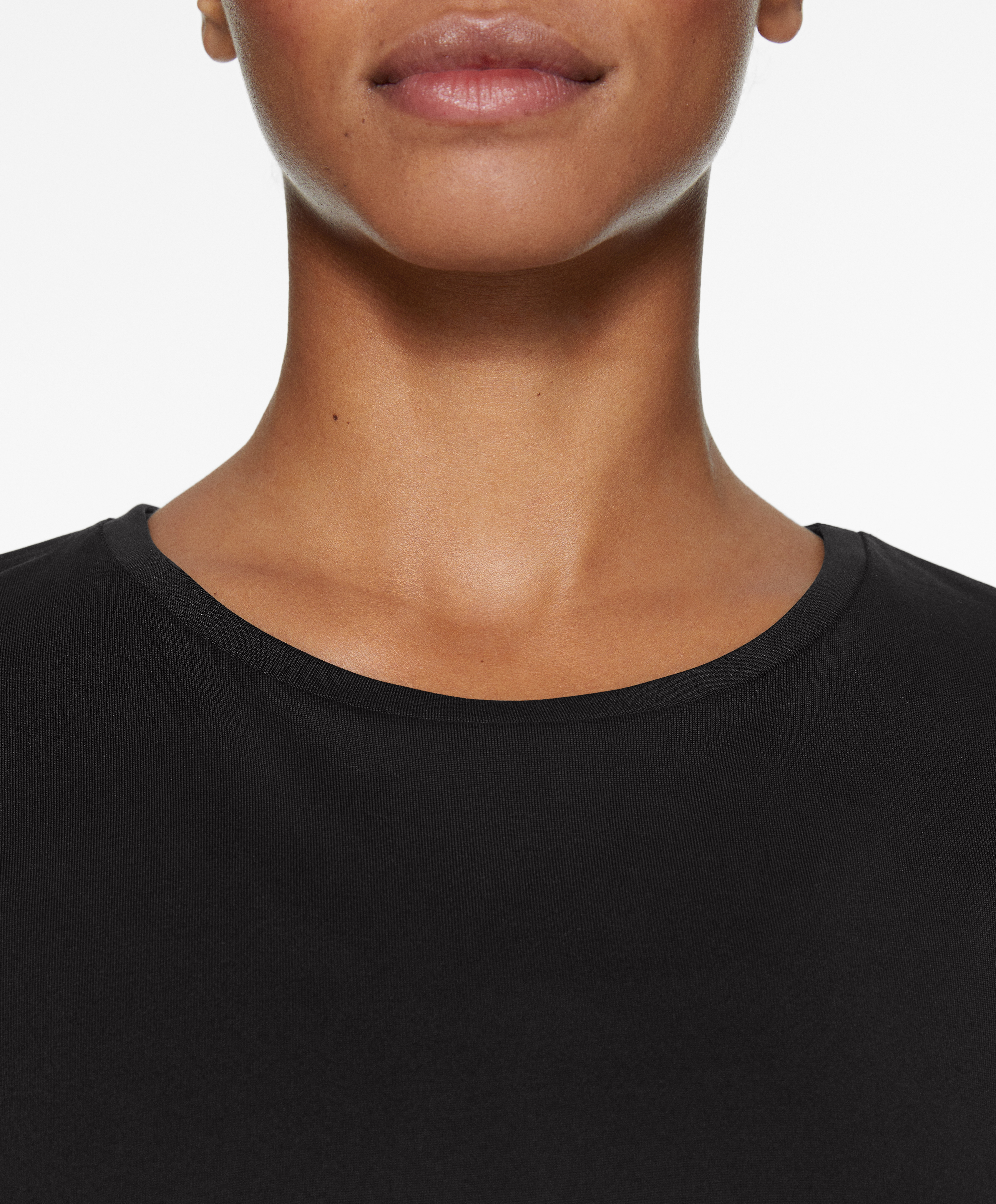 Modal blend short-sleeved T-shirt